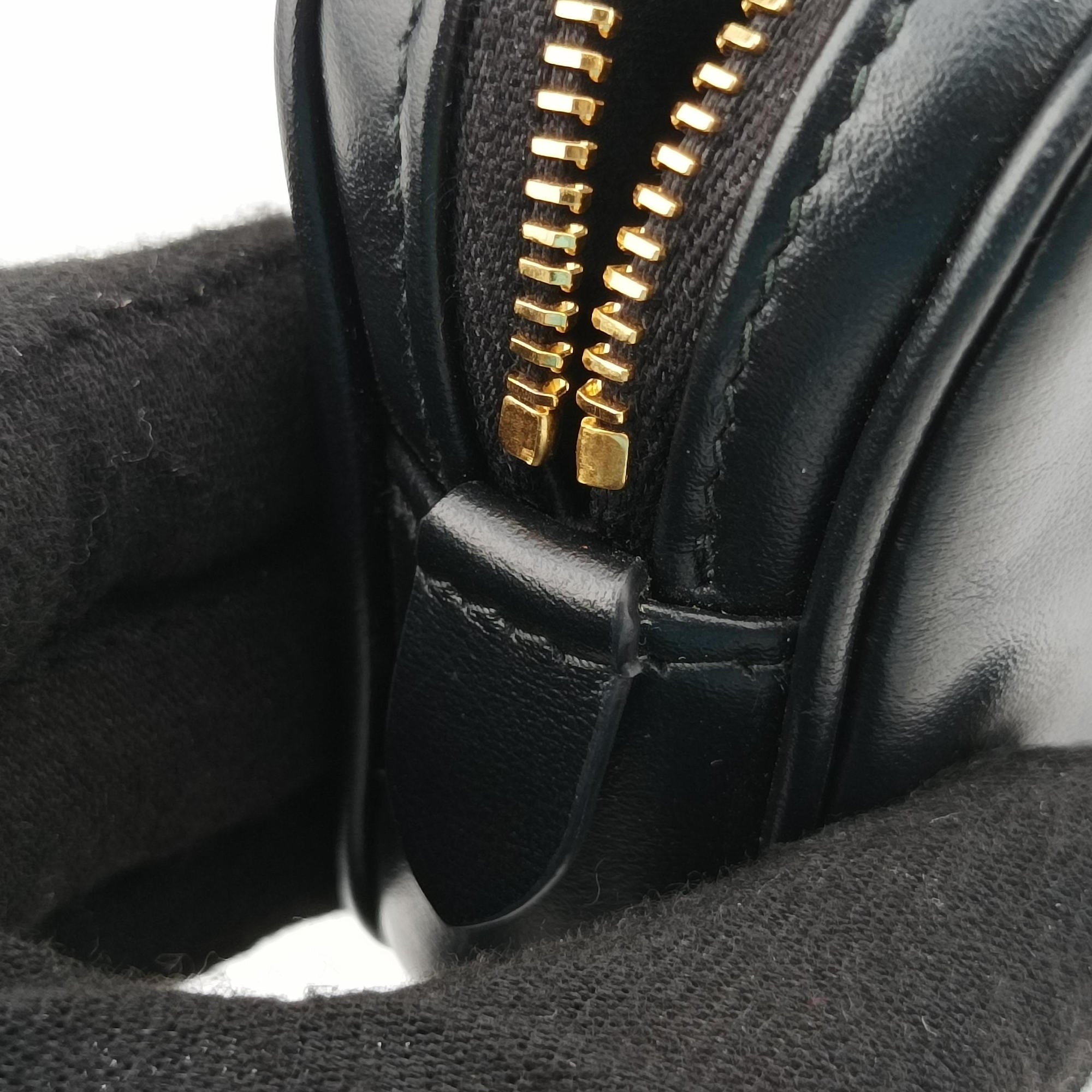 Logo belt Black leather 58ロゴベルト ブラック レザー 58
