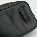 Logo belt Black leather 58ロゴベルト ブラック レザー 58