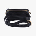 Logo belt Black leather 58ロゴベルト ブラック レザー 58