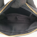 Logo belt Black leather 58ロゴベルト ブラック レザー 58