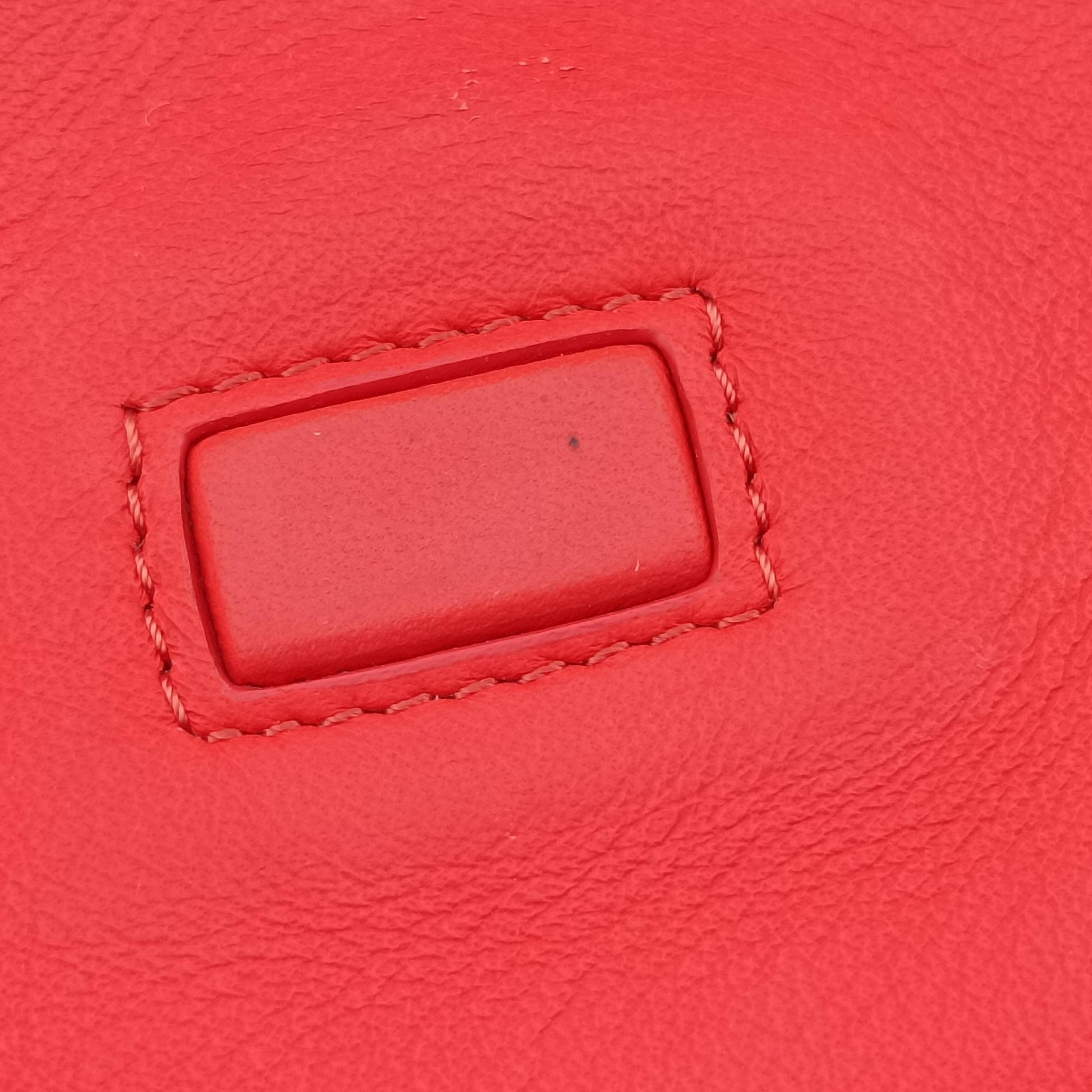 Bag Bugs Monster Red × Blue Calfskin × Fox Fur × Mink Lot number unknownバッグバグズ モンスター レッド × ブルー カーフレザー × フォックスファー 製番不明