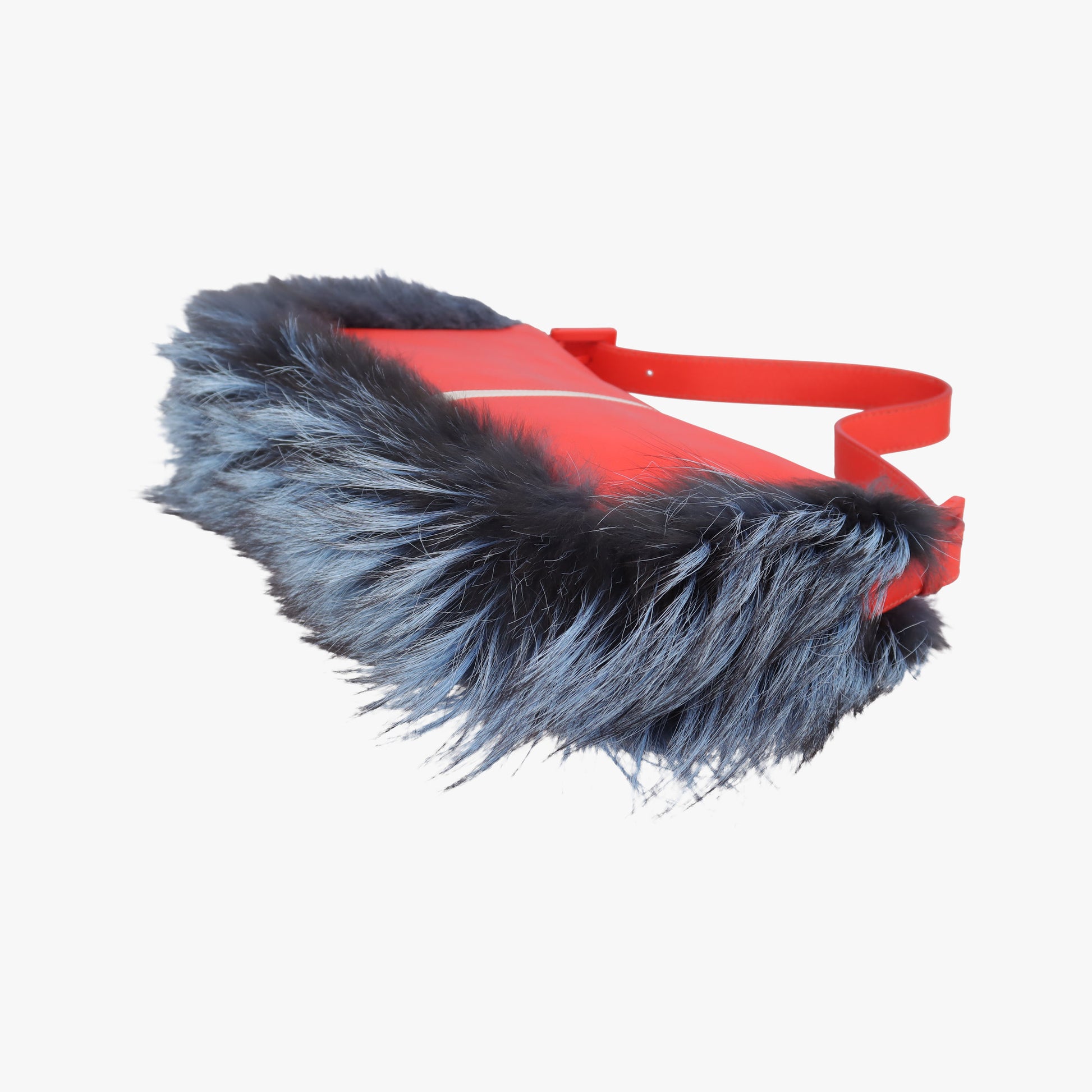 Bag Bugs Monster Red × Blue Calfskin × Fox Fur × Mink Lot number unknownバッグバグズ モンスター レッド × ブルー カーフレザー × フォックスファー 製番不明