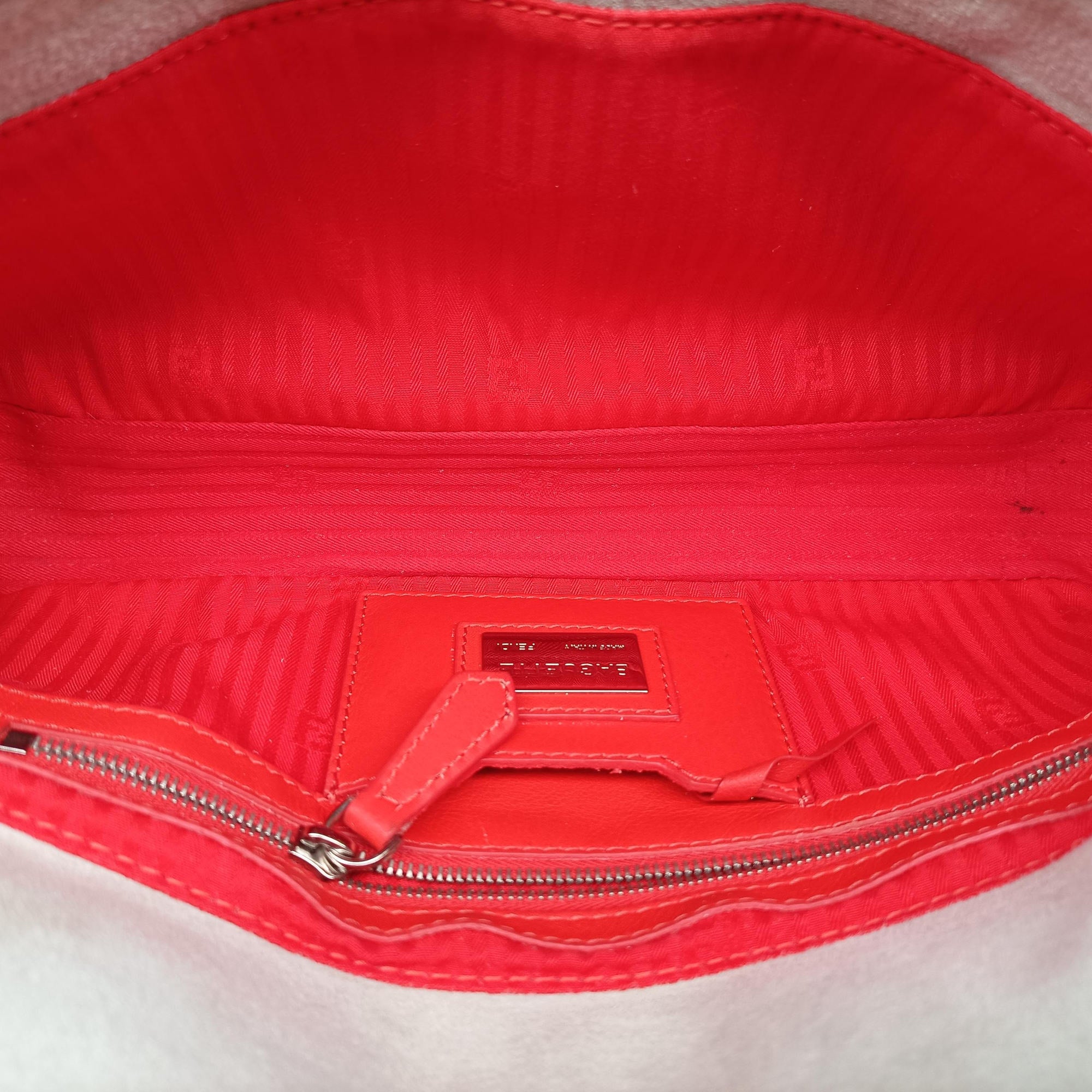 Bag Bugs Monster Red × Blue Calfskin × Fox Fur × Mink Lot number unknownバッグバグズ モンスター レッド × ブルー カーフレザー × フォックスファー 製番不明