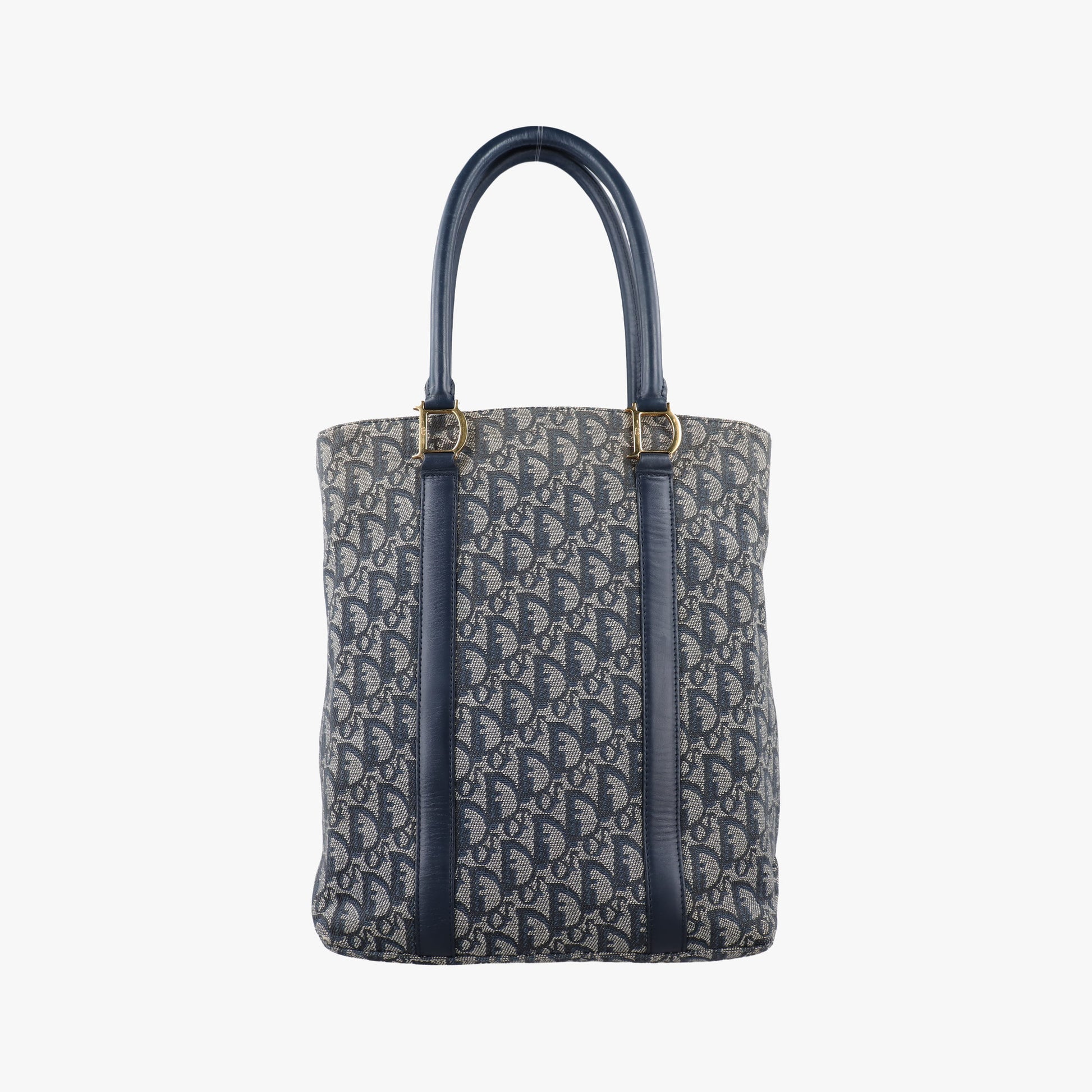 Trotter Tote Navy Jacquard × Leather BO B 0071トロッター トート ネイビー ジャガード×レザー BO B 0071