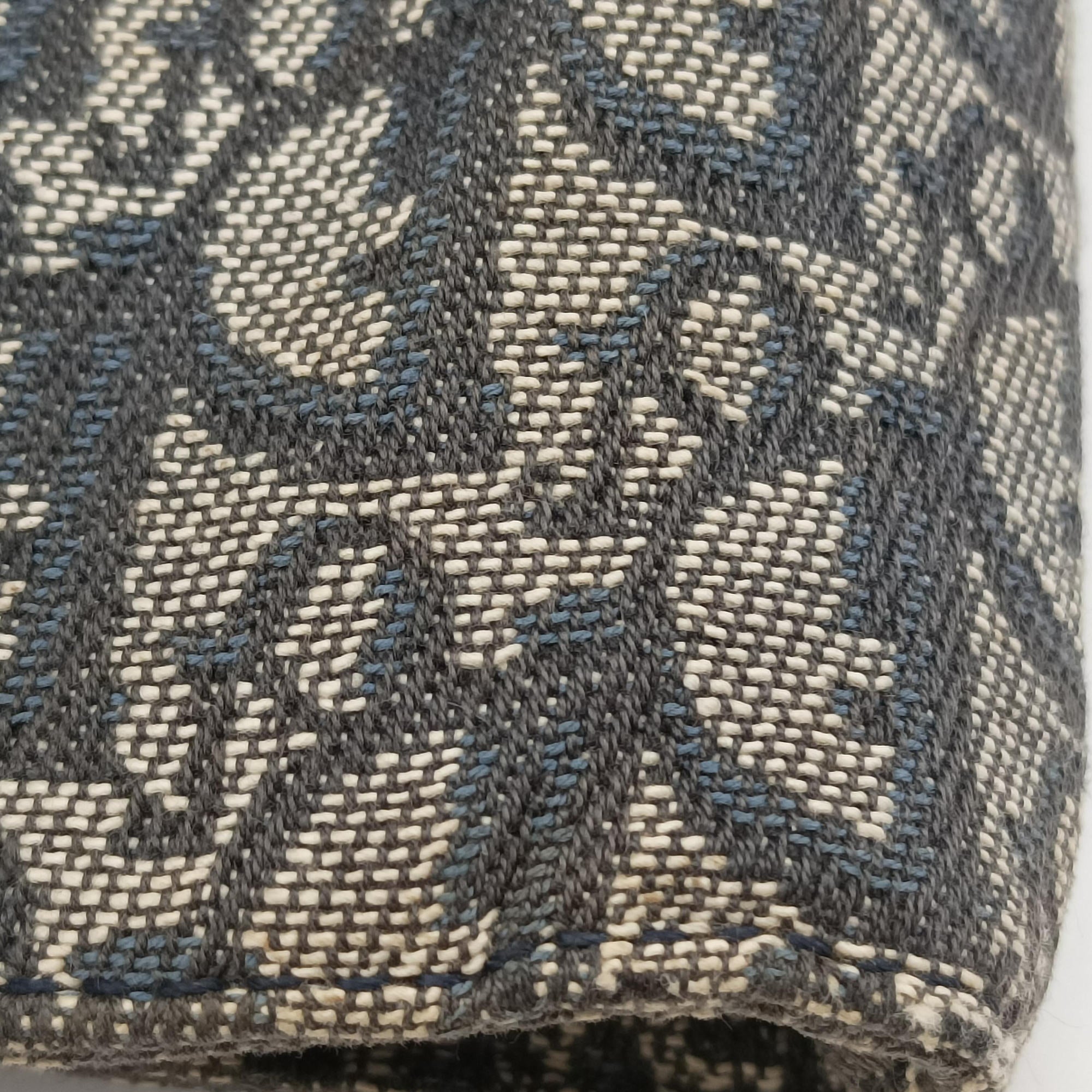 Trotter Tote Navy Jacquard × Leather BO B 0071トロッター トート ネイビー ジャガード×レザー BO B 0071