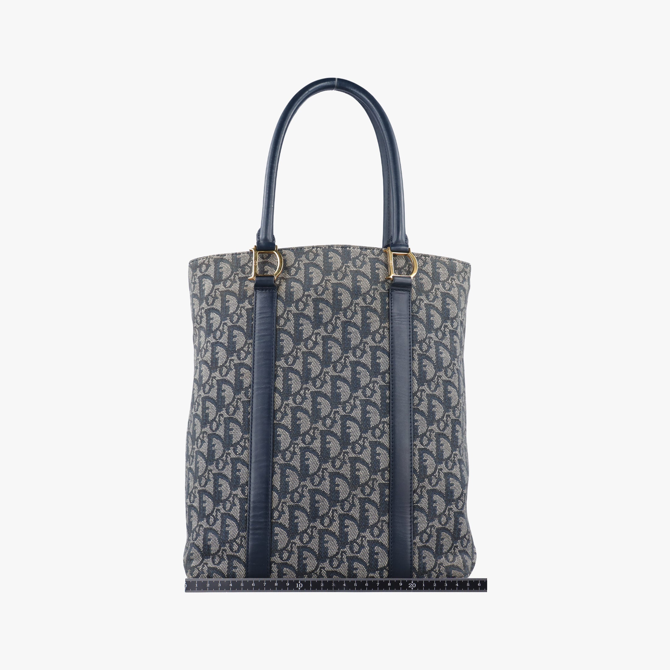 Trotter Tote Navy Jacquard × Leather BO B 0071トロッター トート ネイビー ジャガード×レザー BO B 0071