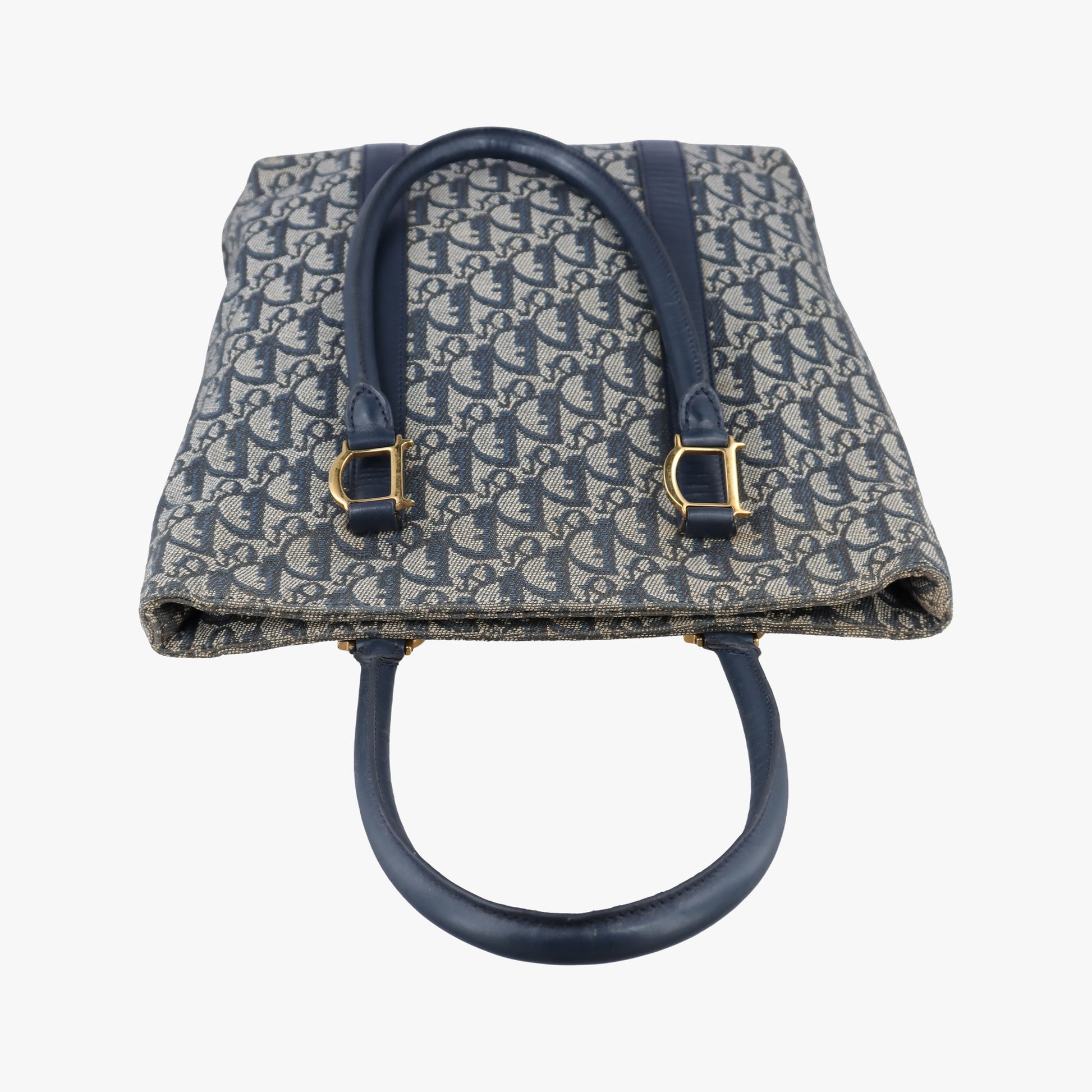 Trotter Tote Navy Jacquard × Leather BO B 0071トロッター トート ネイビー ジャガード×レザー BO B 0071