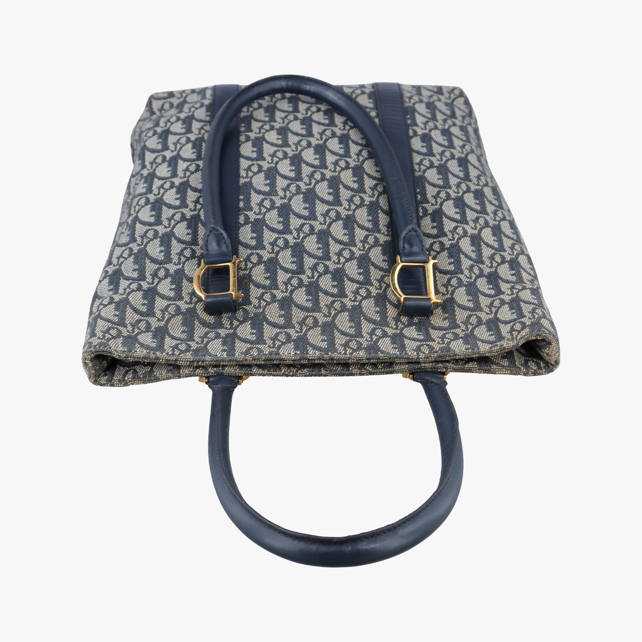 Trotter Tote Navy Jacquard × Leather BO B 0071トロッター トート ネイビー ジャガード×レザー BO B 0071