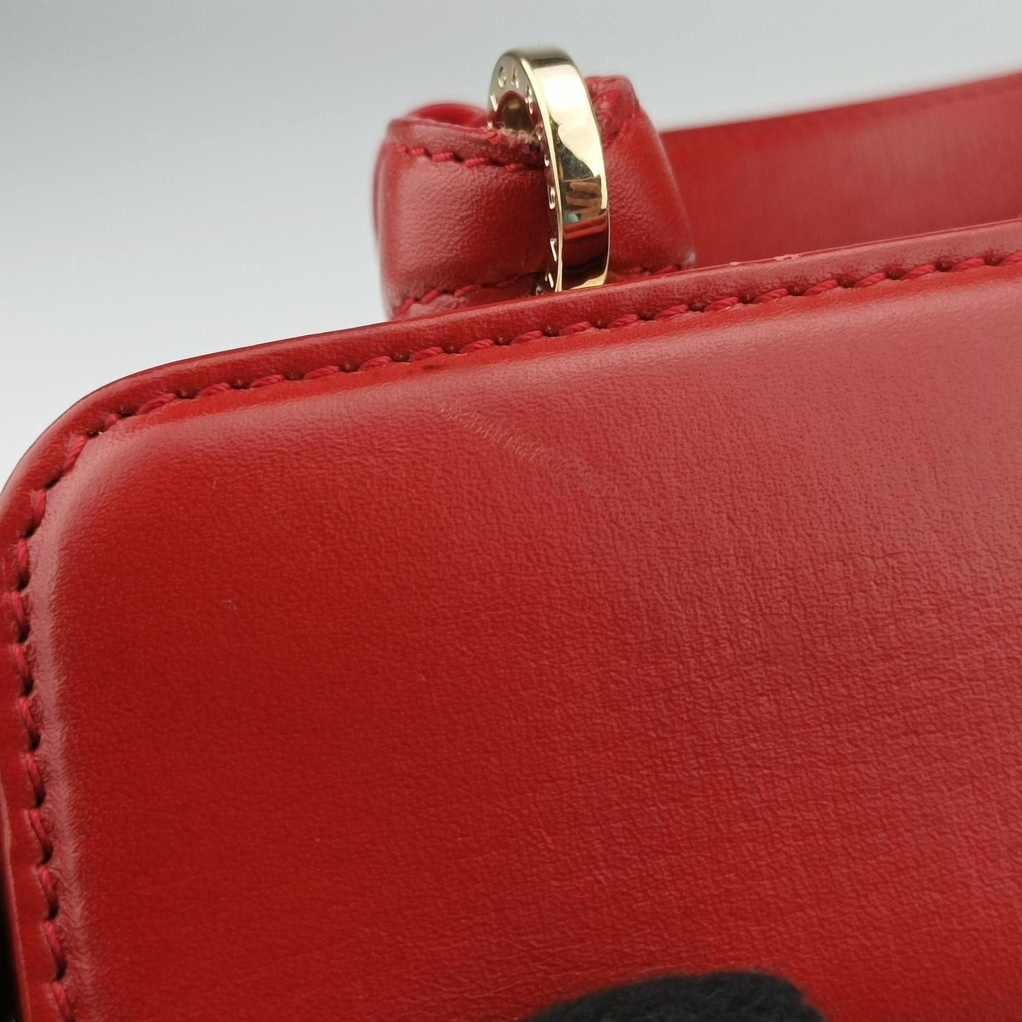 Isabella Rossellini Red Leather AX.A13.35999イザベラロッセリーニ レッド レザー AX.A13.35999