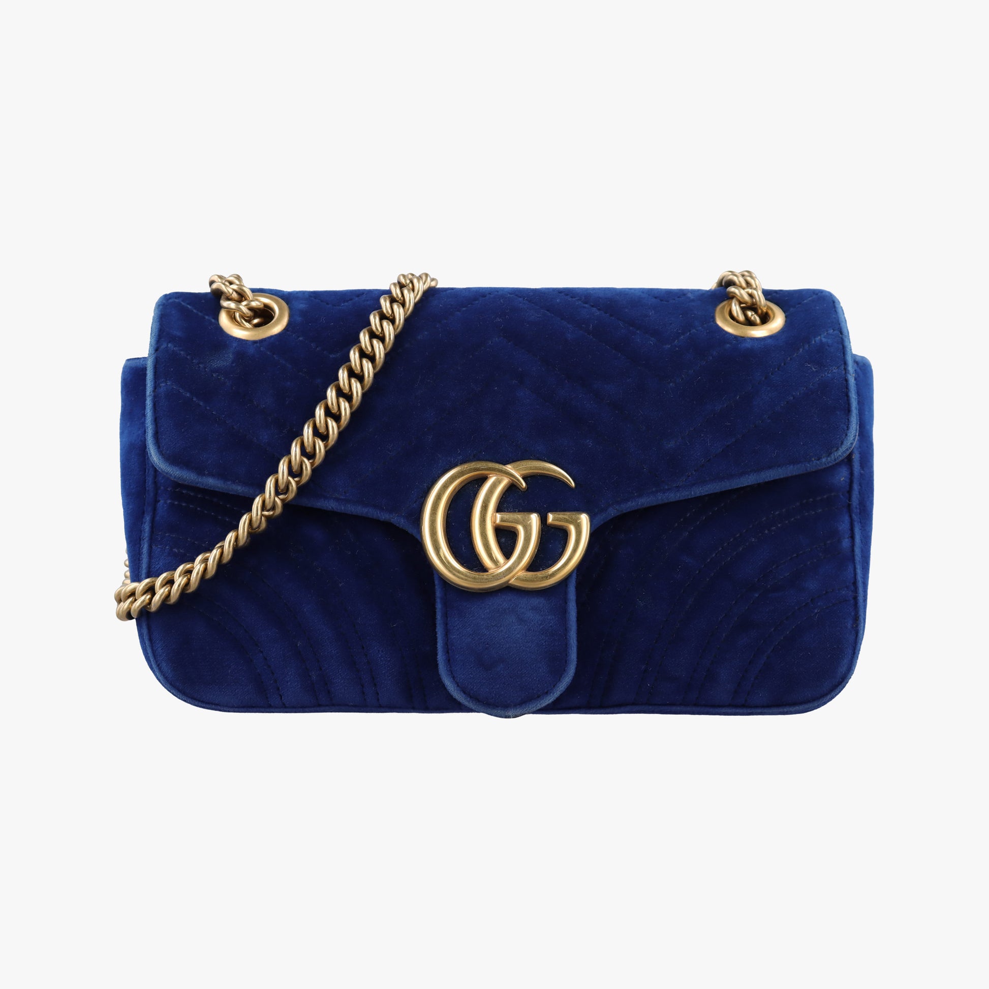 GG Marmont Blue velour 446744 E024214219GGマーモント ブルー ベロア 446744 E024214219