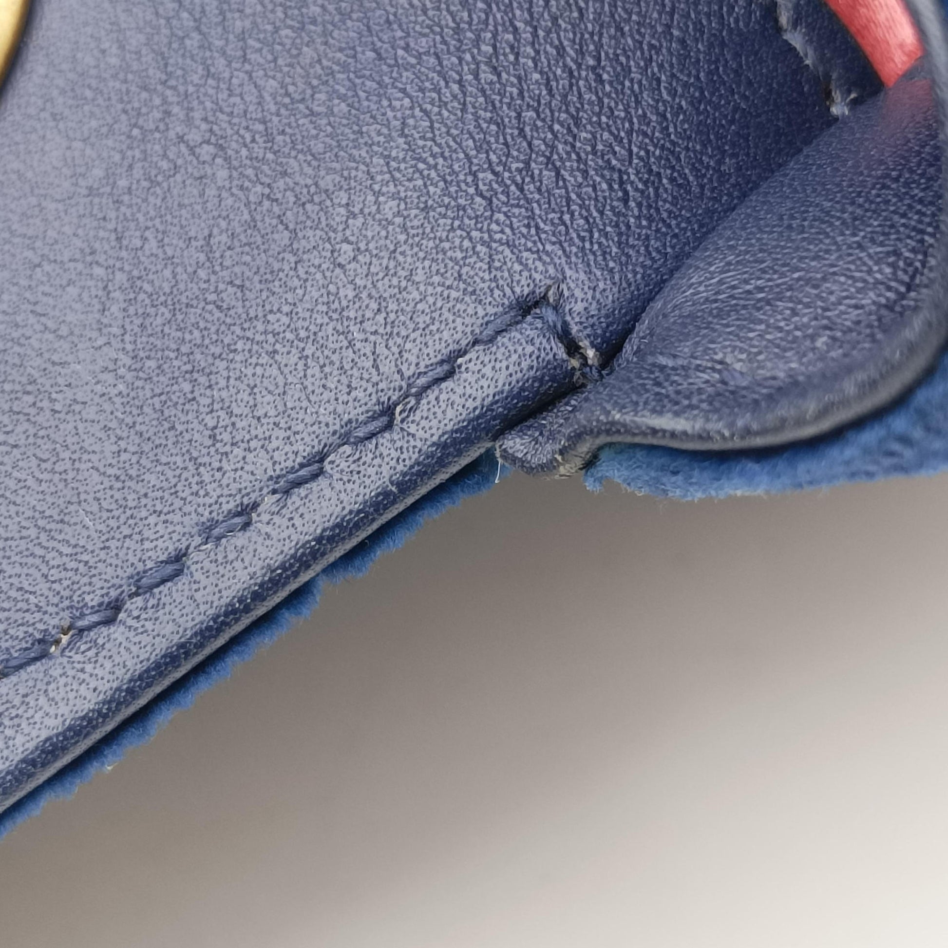 GG Marmont Blue velour 446744 E024214219GGマーモント ブルー ベロア 446744 E024214219