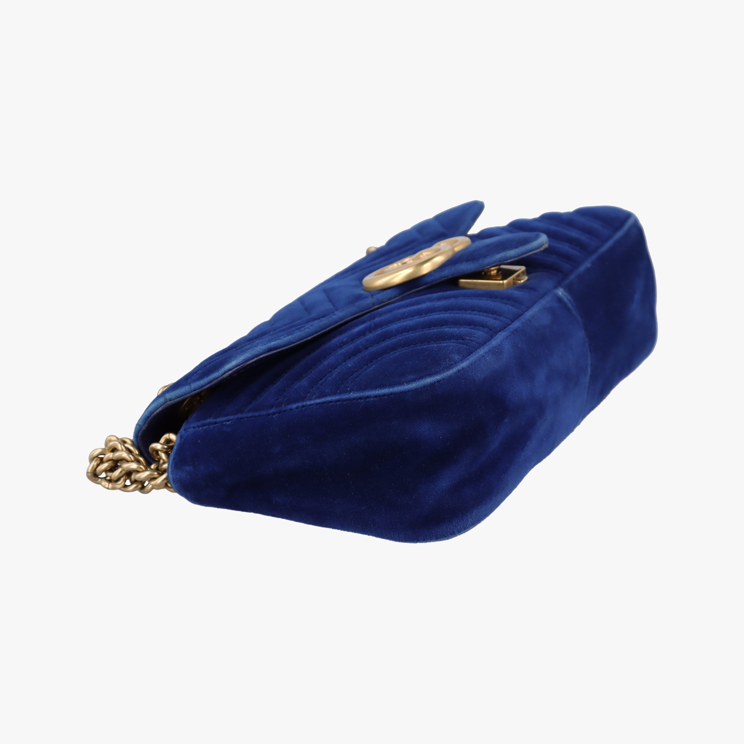 GG Marmont Blue velour 446744 E024214219GGマーモント ブルー ベロア 446744 E024214219
