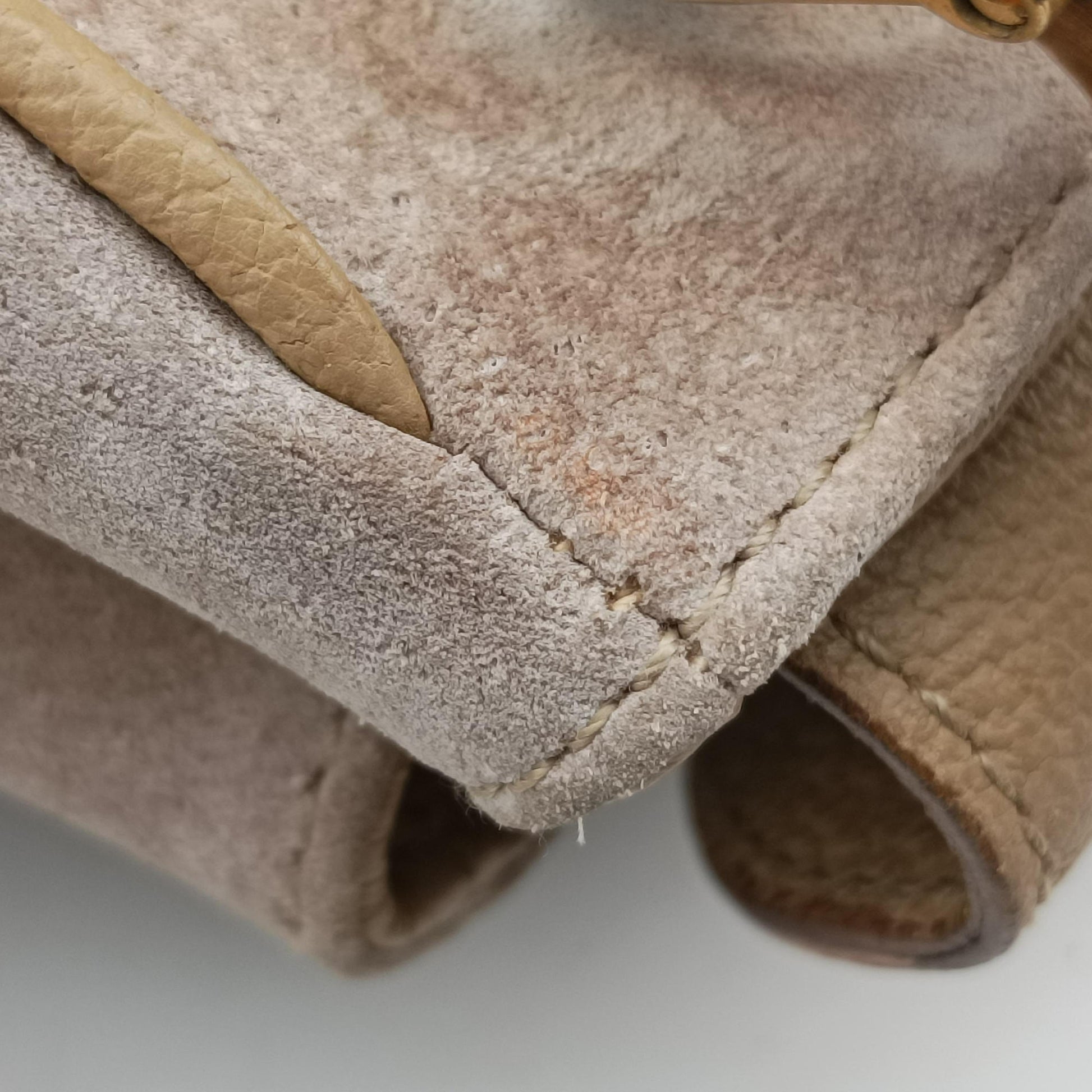 bamboo Beige Suede× Leather 001.12 バンブー ベージュ スエード× レザー 001.12 