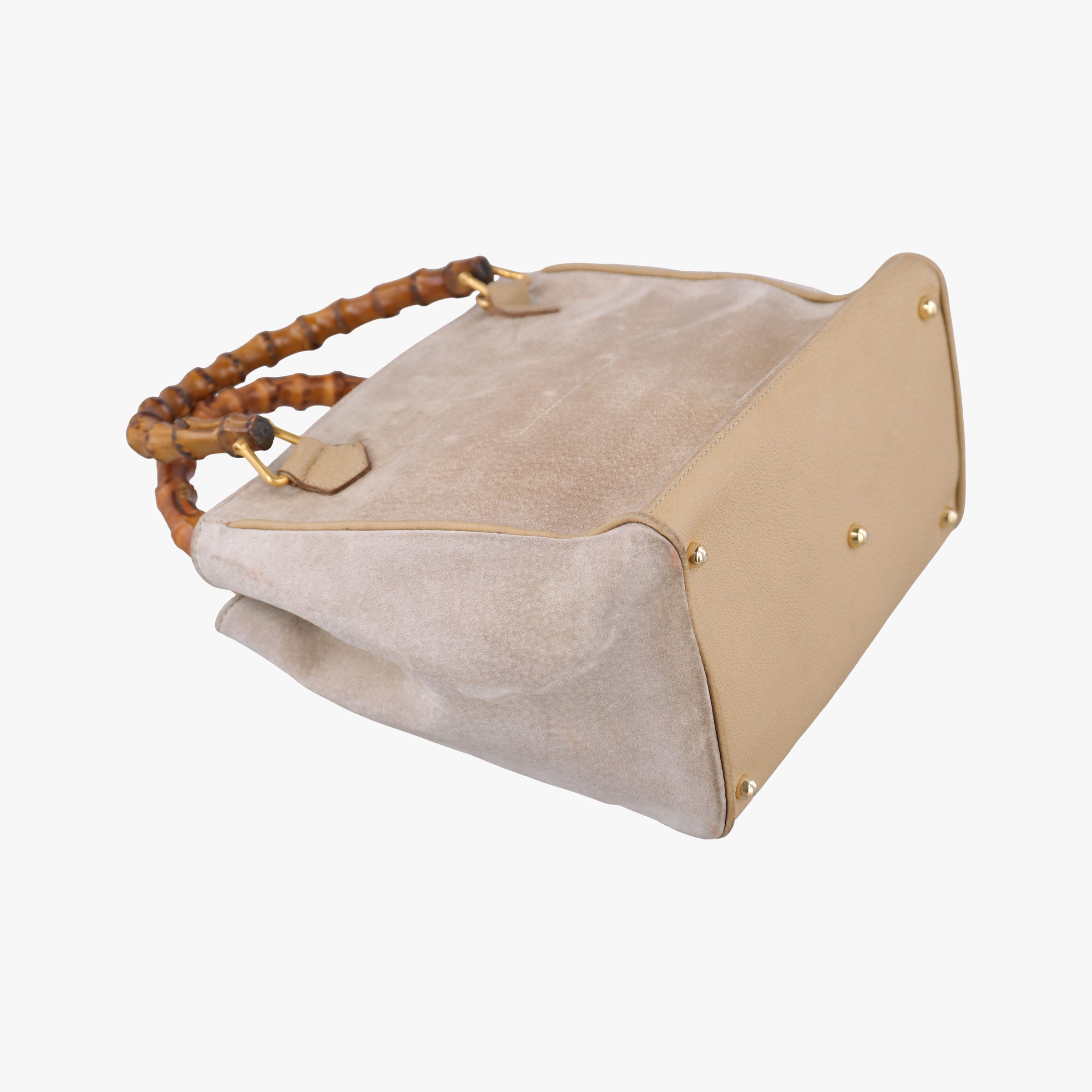 bamboo Beige Suede× Leather 001.12 バンブー ベージュ スエード× レザー 001.12 