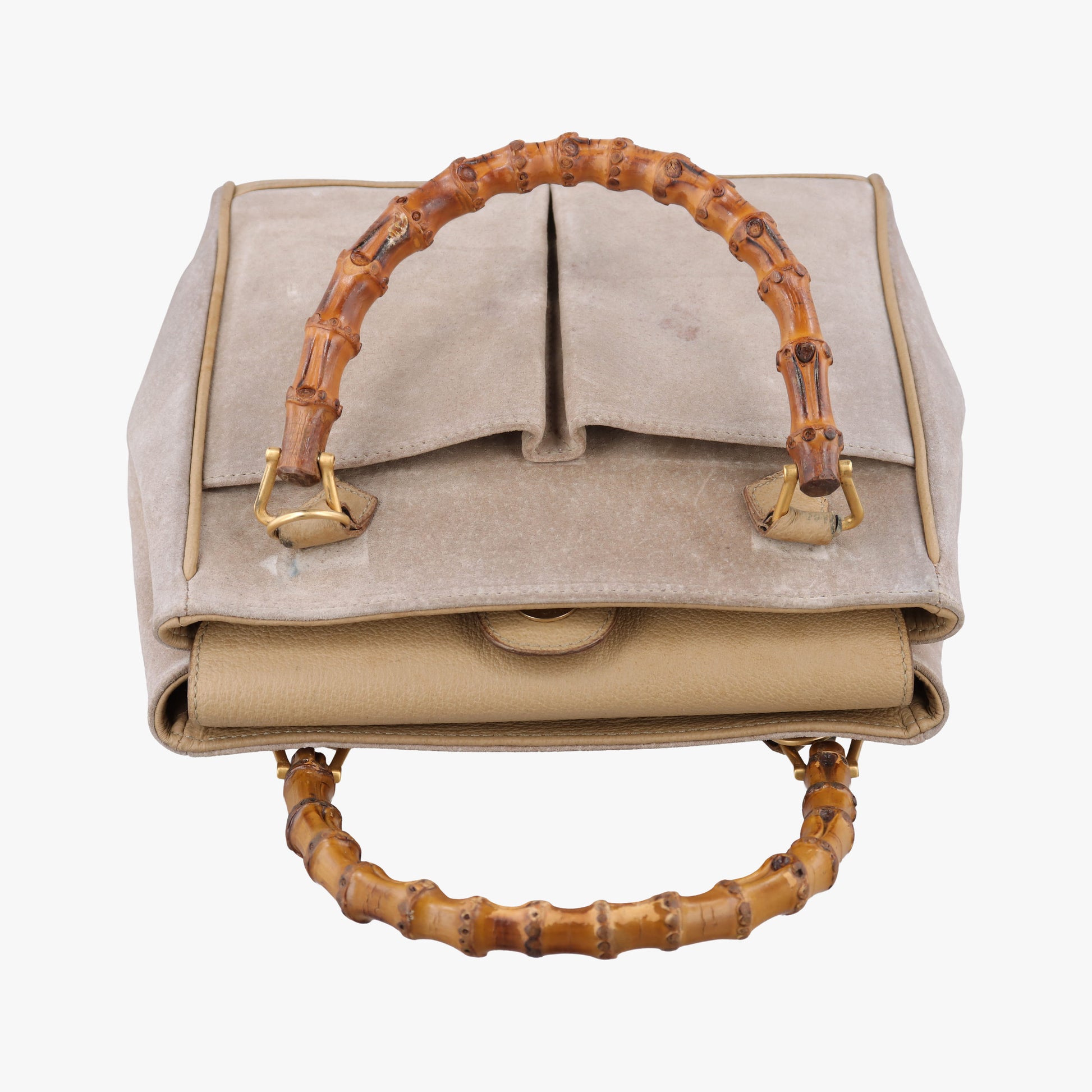 bamboo Beige Suede× Leather 001.12 バンブー ベージュ スエード× レザー 001.12 
