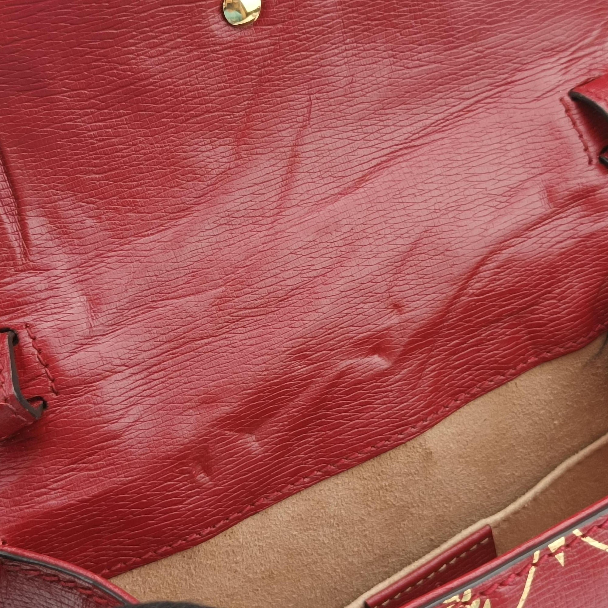 Sylvie Red Leather 470270 I032591045シルヴィ レッド レザー 470270 I032591045
