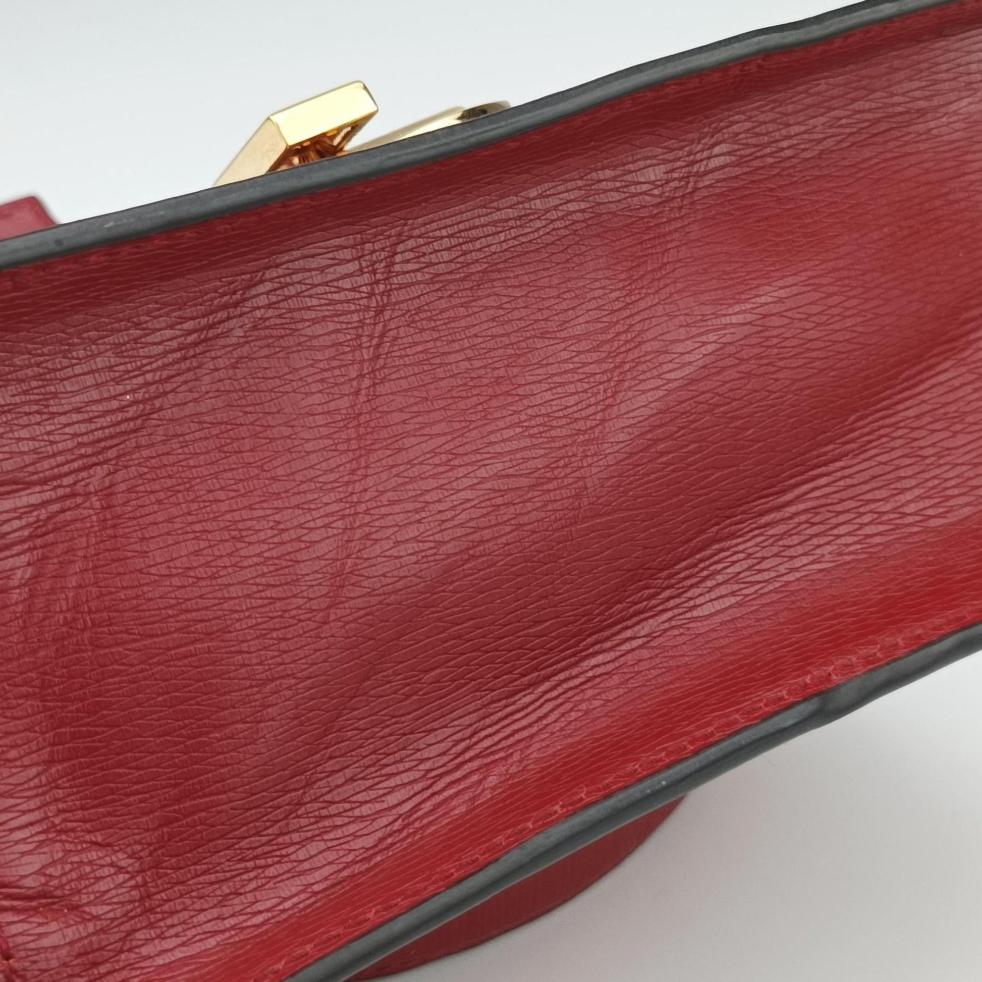 Sylvie Red Leather 470270 I032591045シルヴィ レッド レザー 470270 I032591045