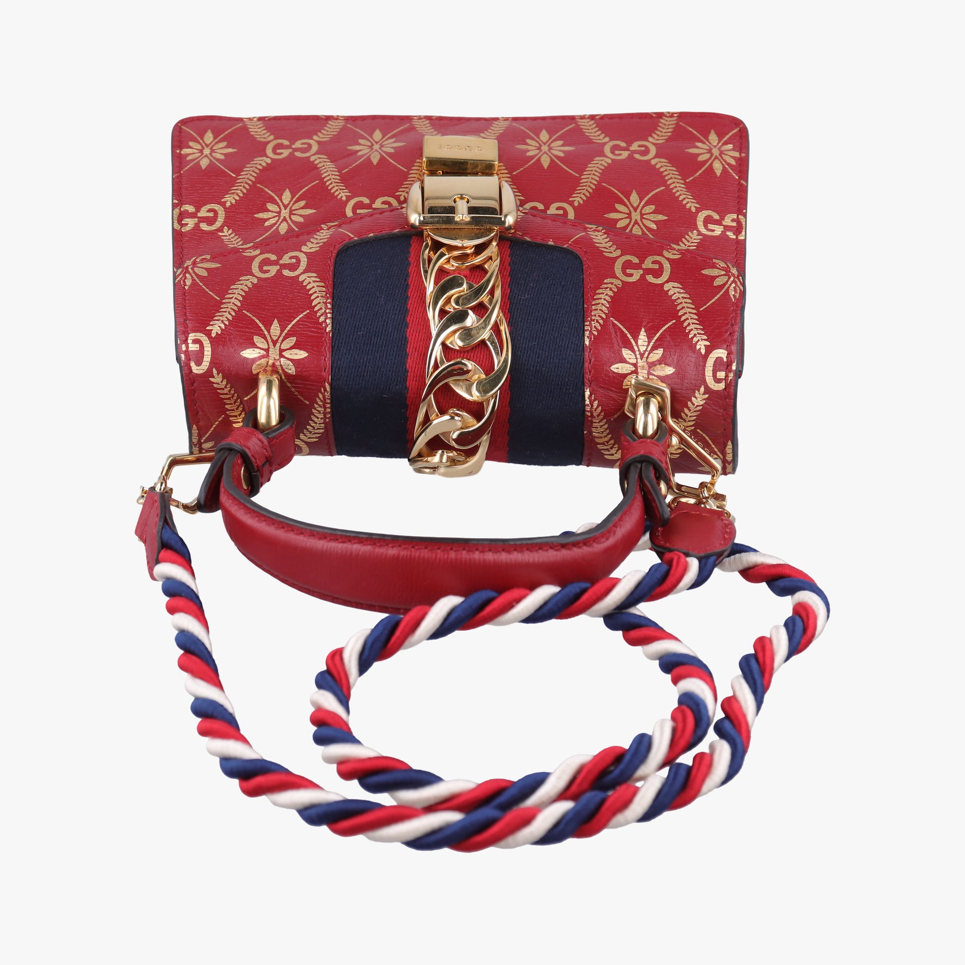 Sylvie Red Leather 470270 I032591045シルヴィ レッド レザー 470270 I032591045