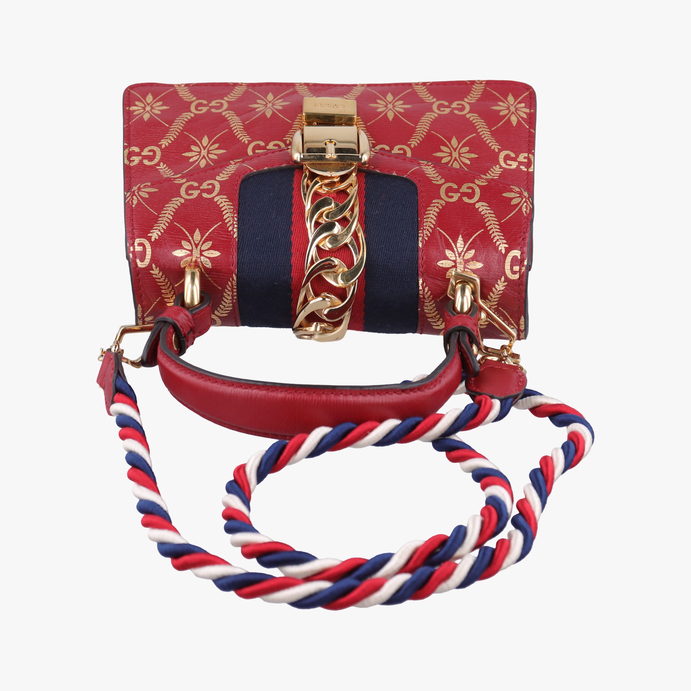 Sylvie Red Leather 470270 I032591045シルヴィ レッド レザー 470270 I032591045