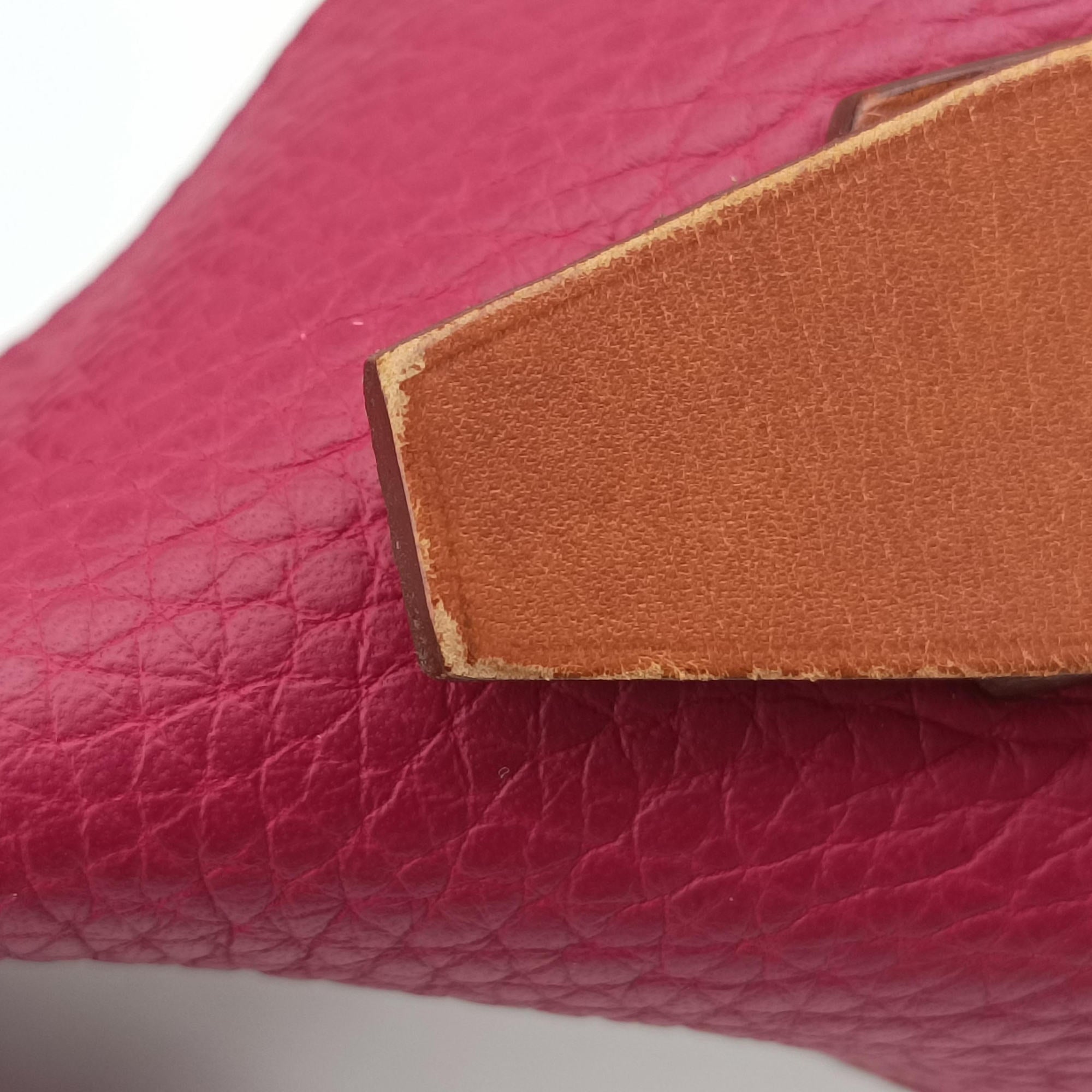 Marwari Raspberry Clemence Leather J□N27マルワリ フューシャピンク トリヨンクレマンス J□N27