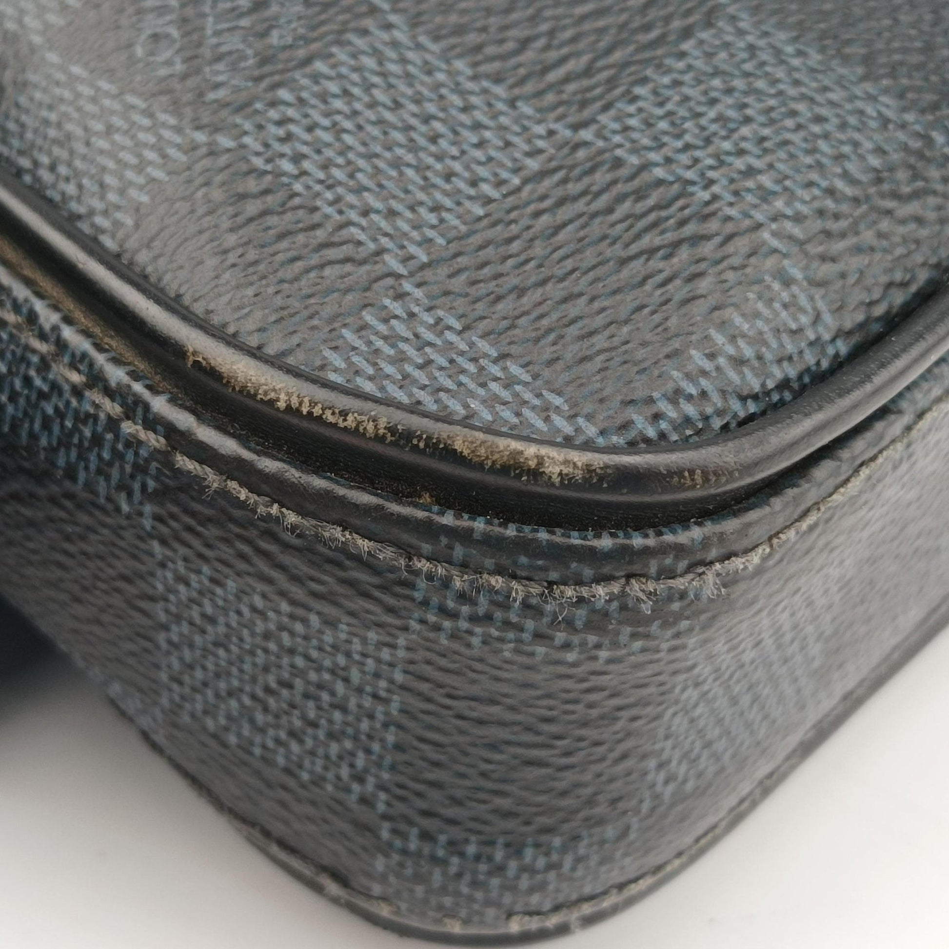 Dandy MM Cobalt Damier Coated Canvas × Leather N63298 TR3176ダンディ MM  コバルト ダミエ コーティングキャンバス × レザー N63298 TR3176