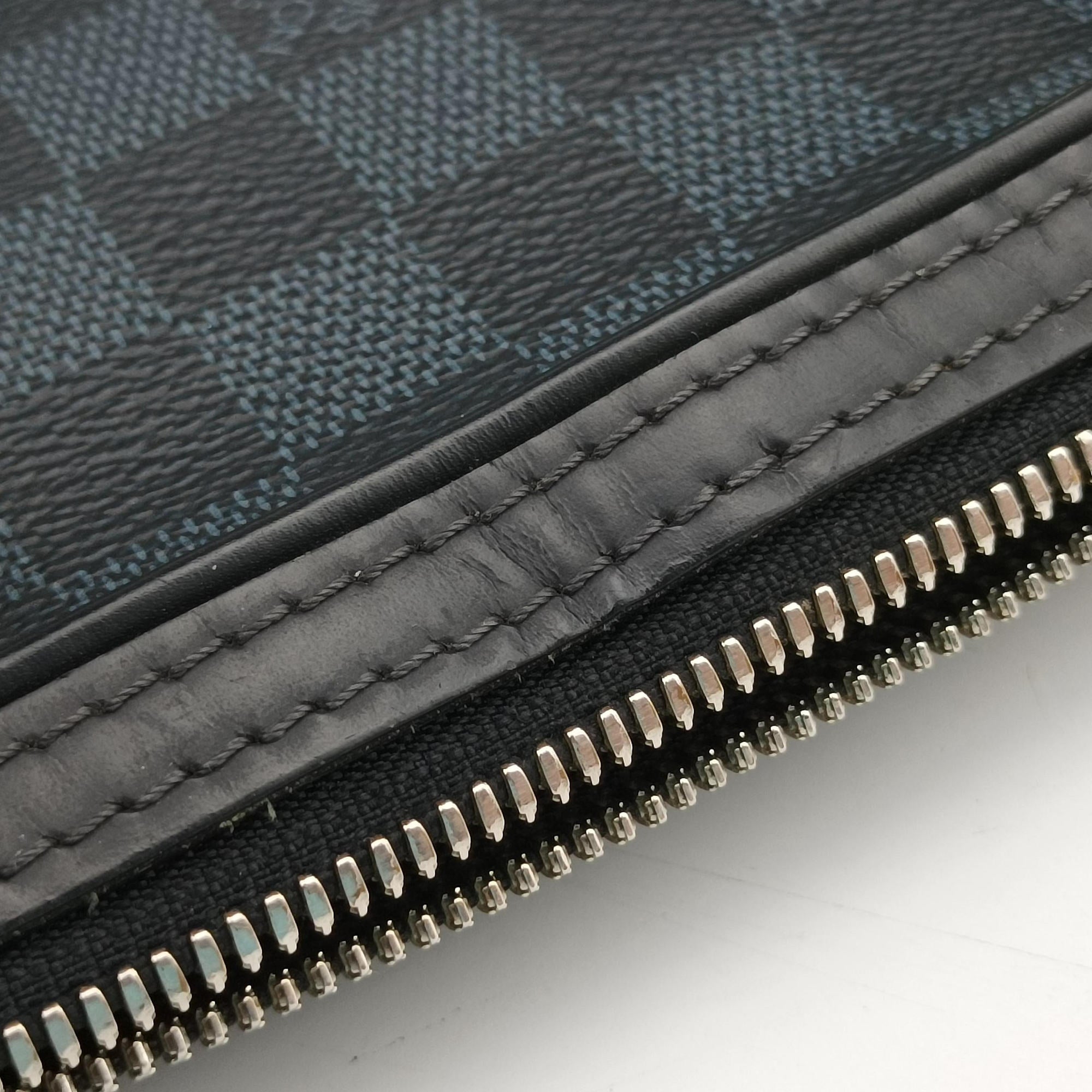 Dandy MM Cobalt Damier Coated Canvas × Leather N63298 TR3176ダンディ MM  コバルト ダミエ コーティングキャンバス × レザー N63298 TR3176