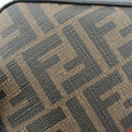 Camera case Brown × Black × Red PVC Coated Canvas × Leather 7M0286 7M0286 A9XS 208-0897キャム ブラウン × ブラック × レッド PVCコーティングキャンバス × レザー 7M0286 7M0286 A9XS 208-0897