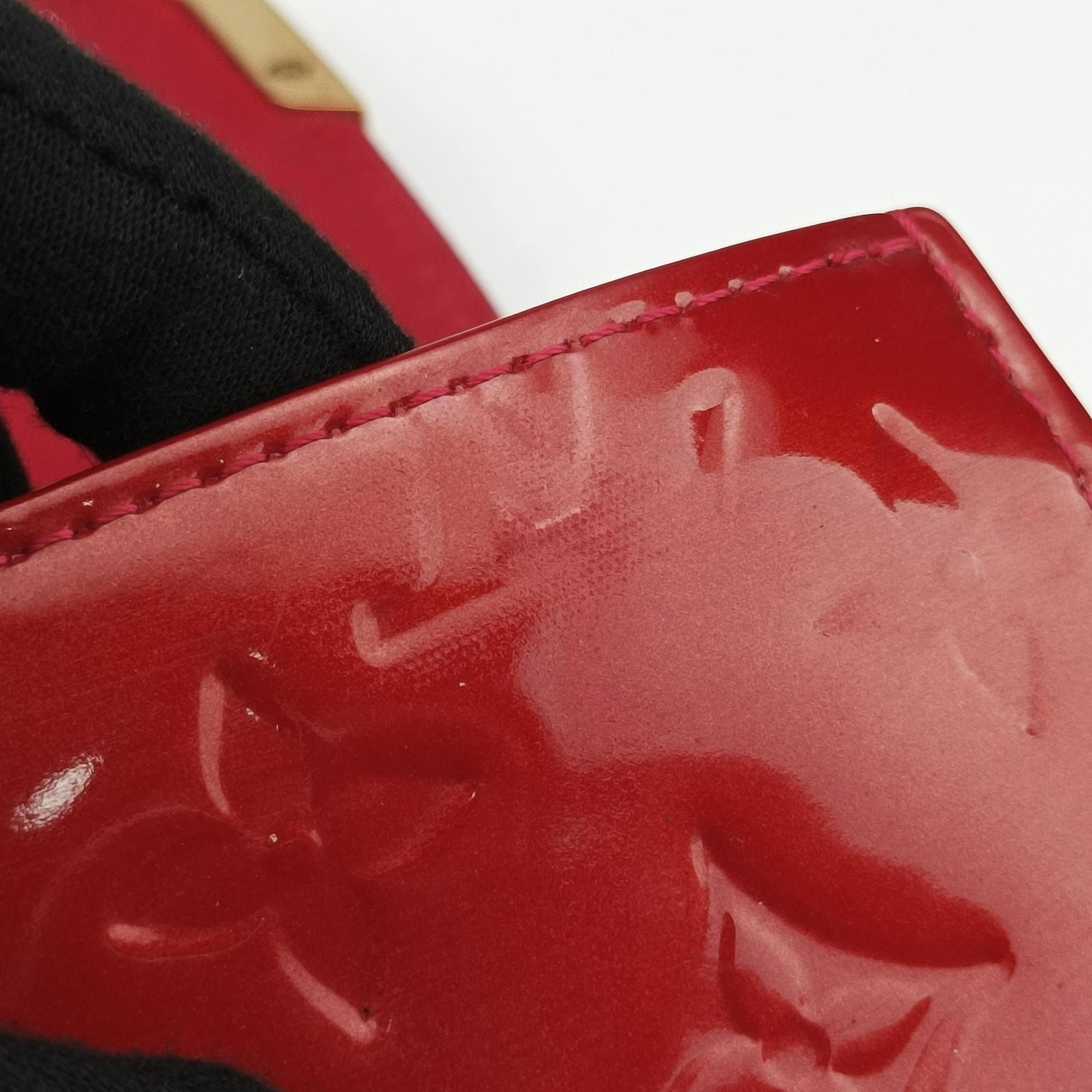 Rossmore MM Red Vernis M91550 TR1131ロスモアMM ポムダムール ヴェルニ M91550 TR1131