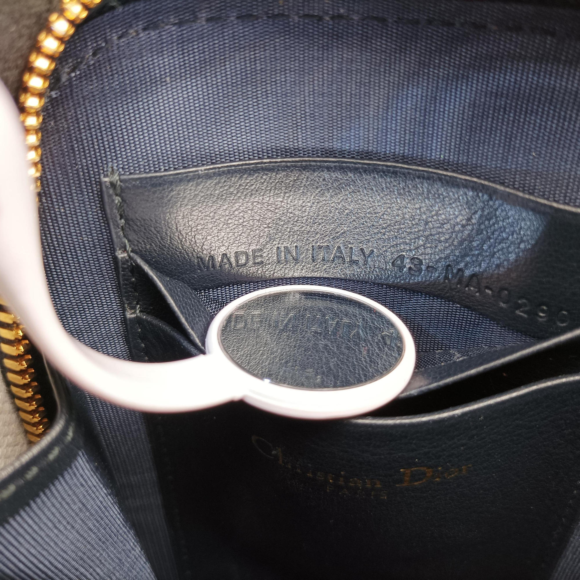 Oblique 30 Montaigne Phone Holder Navy Oblique jacquard 43-MA-0290オブリーク 30 モンテーニュ フォン ホルダー ネイビー ジャカード 43-MA-0290