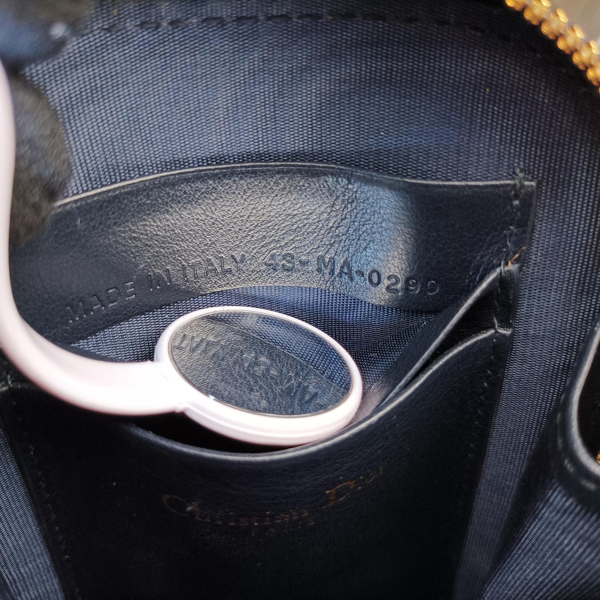 Oblique 30 Montaigne Phone Holder Navy Oblique jacquard 43-MA-0290オブリーク 30 モンテーニュ フォン ホルダー ネイビー ジャカード 43-MA-0290