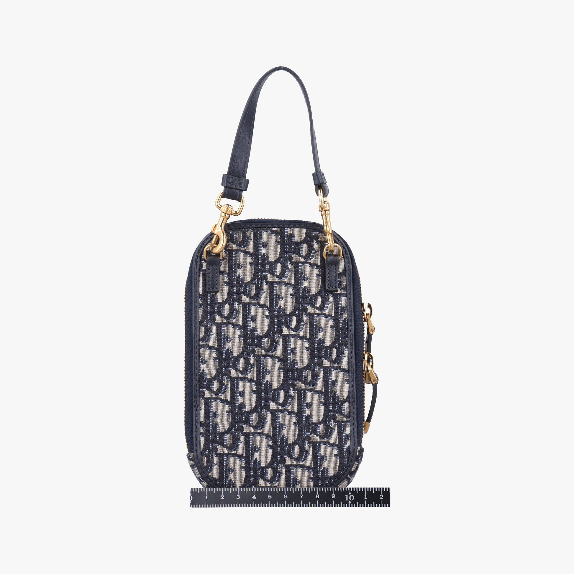 Oblique 30 Montaigne Phone Holder Navy Oblique jacquard 43-MA-0290オブリーク 30 モンテーニュ フォン ホルダー ネイビー ジャカード 43-MA-0290