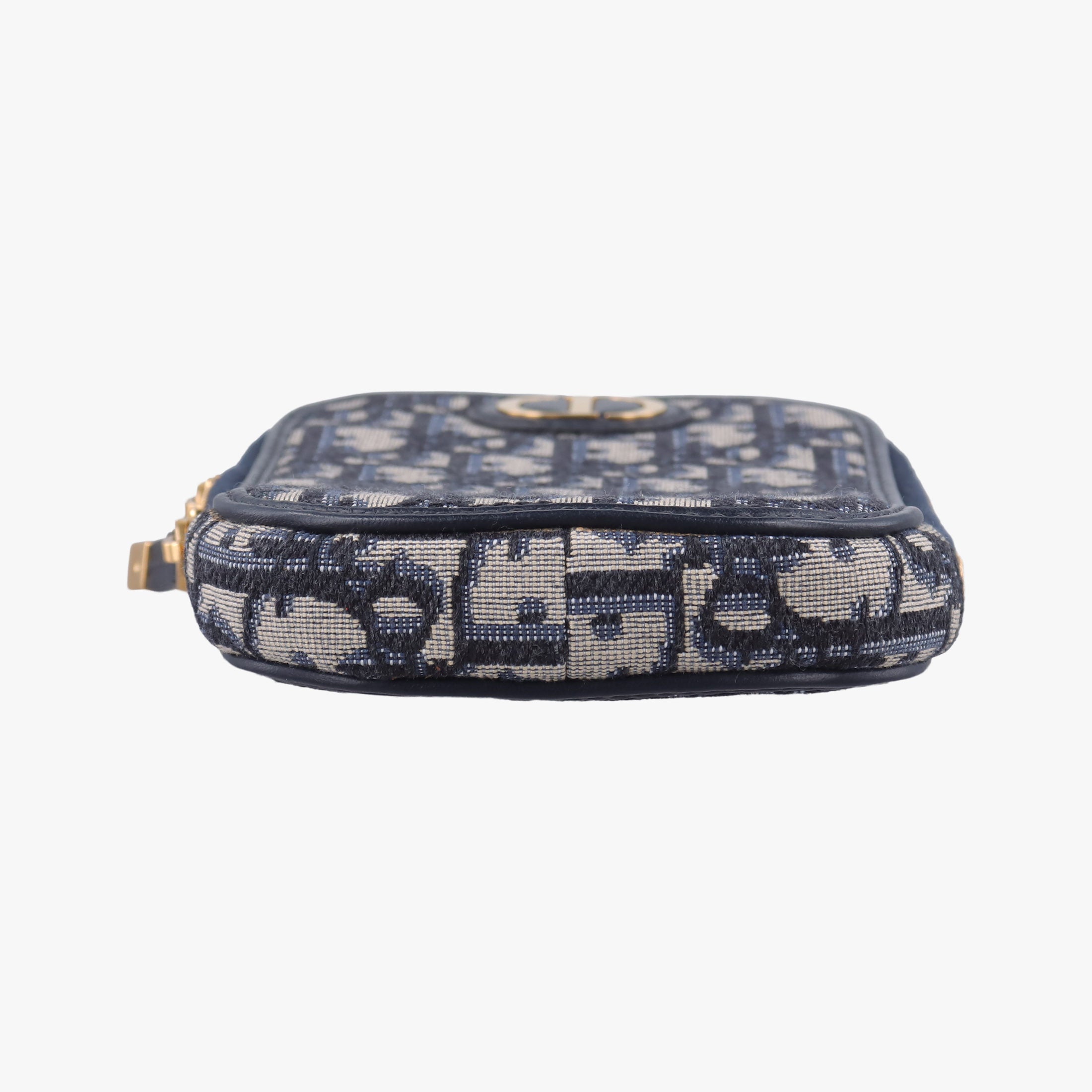 Oblique 30 Montaigne Phone Holder Navy Oblique jacquard 43-MA-0290オブリーク 30 モンテーニュ フォン ホルダー ネイビー ジャカード 43-MA-0290