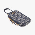 Oblique 30 Montaigne Phone Holder Navy Oblique jacquard 43-MA-0290オブリーク 30 モンテーニュ フォン ホルダー ネイビー ジャカード 43-MA-0290