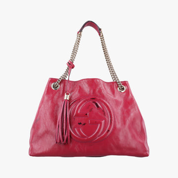 Soho RoseRed Patent Leather 308982 A015787488ソーホー ローズレッド パテント 308982 A015787488