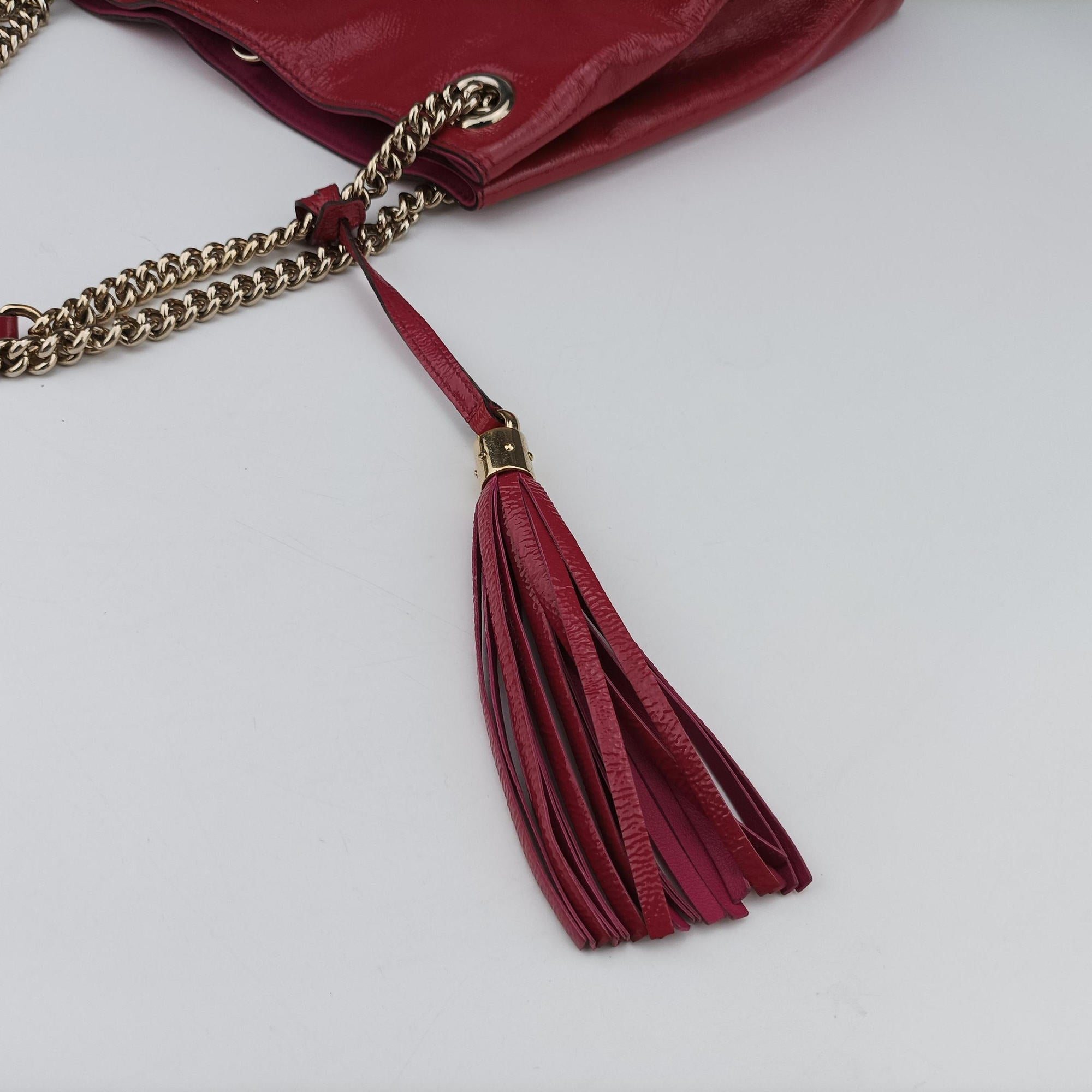 Soho RoseRed Patent Leather 308982 A015787488ソーホー ローズレッド パテント 308982 A015787488