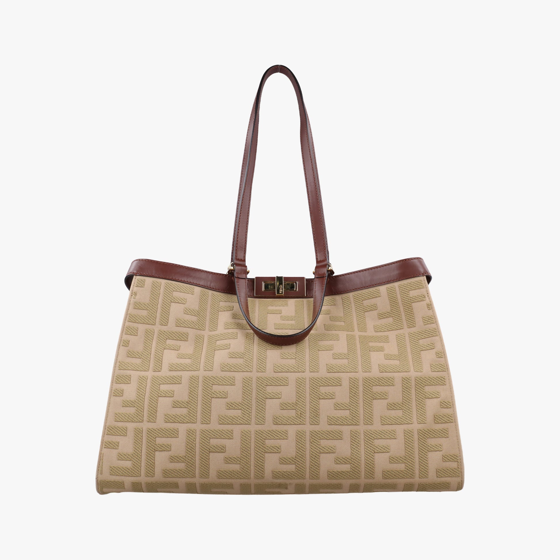 Peekaboo Beige canvas×leather 8BH374 8BH374-A9P6-218-12035ピーカブー ベージュ キャンバス×レザー 8BH374 8BH374-A9P6-218-12035