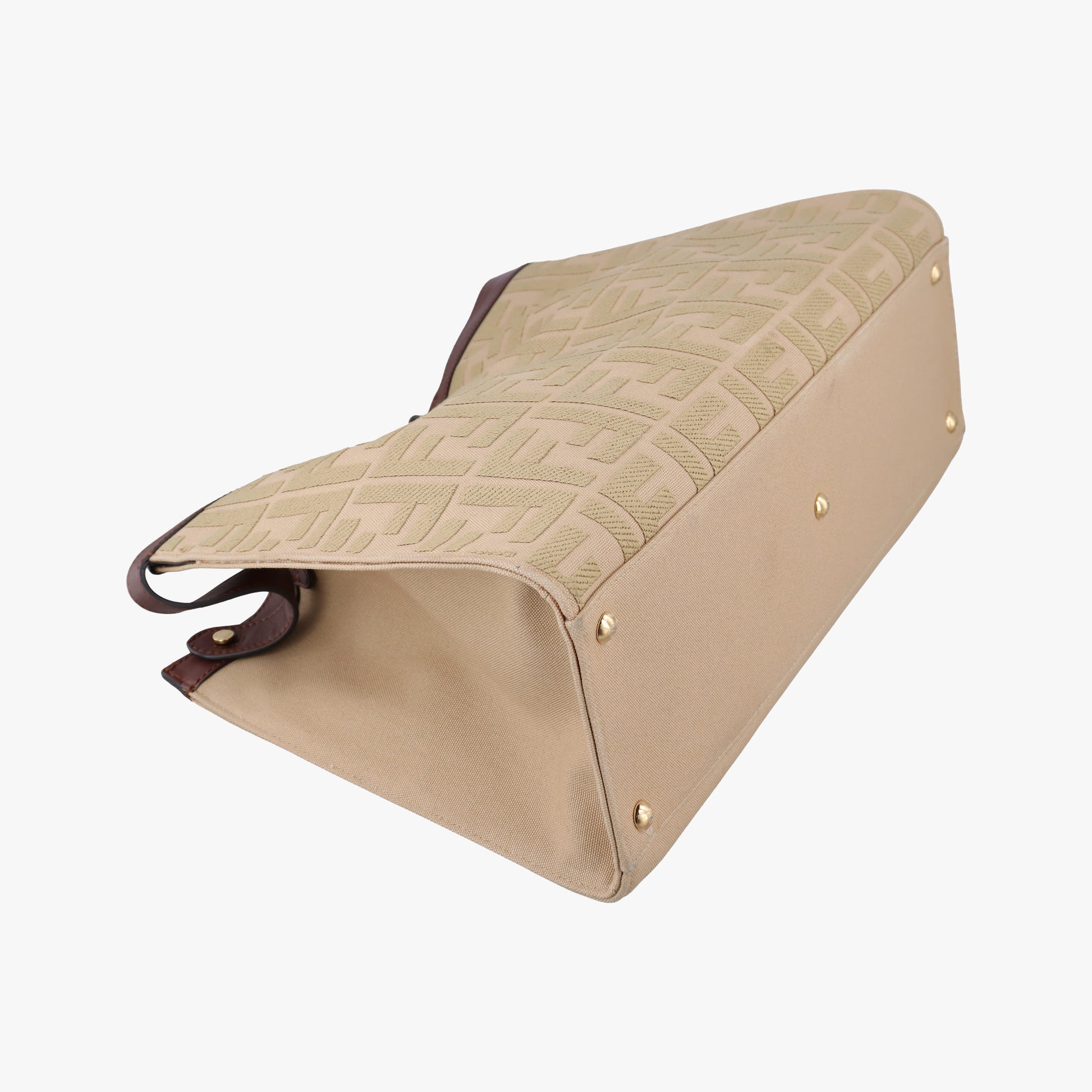 Peekaboo Beige canvas×leather 8BH374 8BH374-A9P6-218-12035ピーカブー ベージュ キャンバス×レザー 8BH374 8BH374-A9P6-218-12035