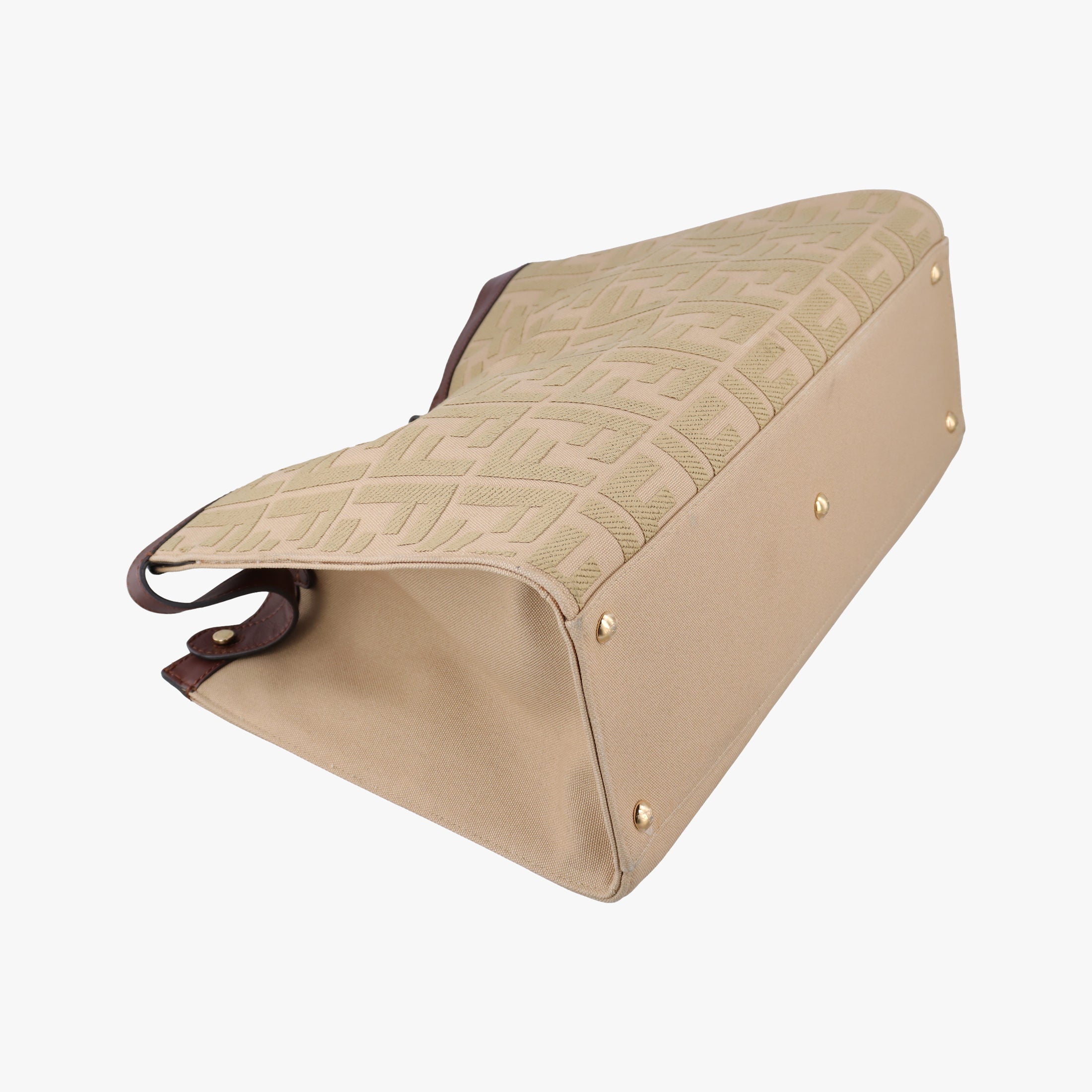 Peekaboo Beige canvas×leather 8BH374 8BH374-A9P6-218-12035ピーカブー ベージュ キャンバス×レザー 8BH374 8BH374-A9P6-218-12035