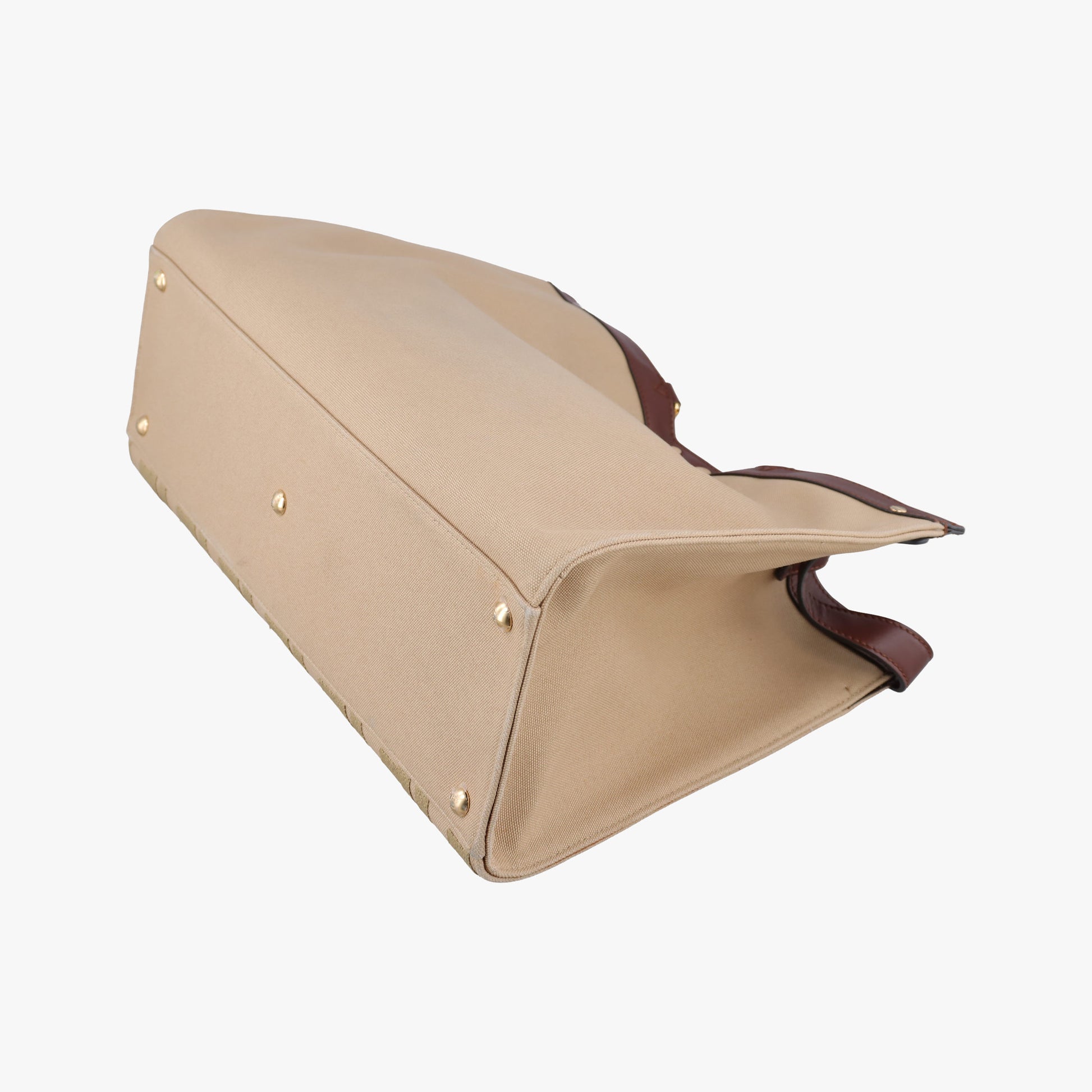 Peekaboo Beige canvas×leather 8BH374 8BH374-A9P6-218-12035ピーカブー ベージュ キャンバス×レザー 8BH374 8BH374-A9P6-218-12035