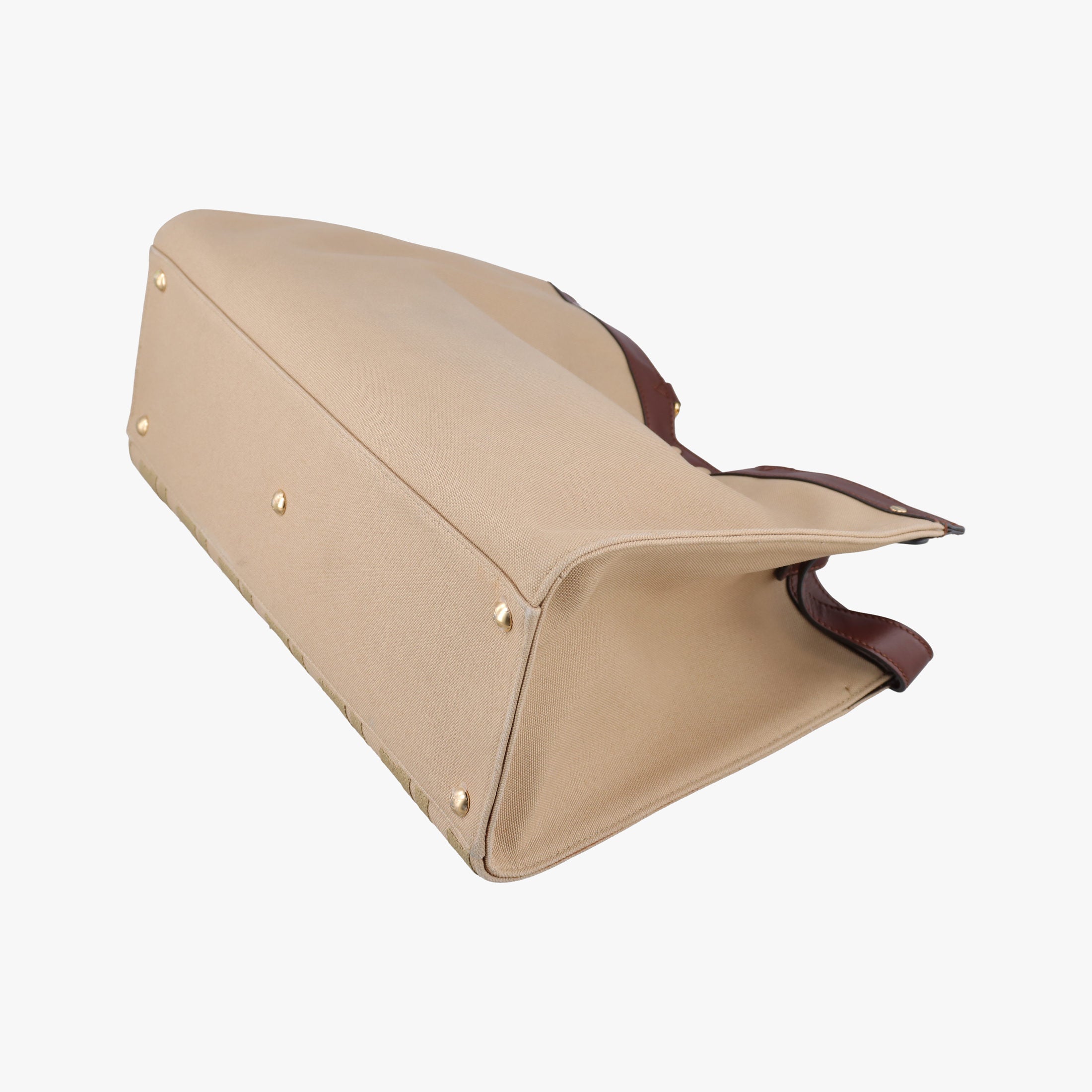 Peekaboo Beige canvas×leather 8BH374 8BH374-A9P6-218-12035ピーカブー ベージュ キャンバス×レザー 8BH374 8BH374-A9P6-218-12035