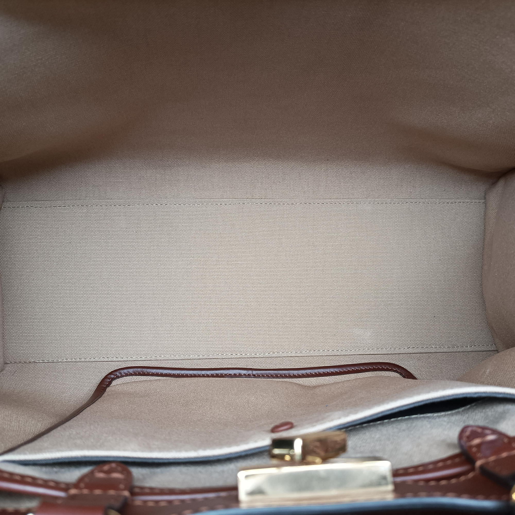 Peekaboo Beige canvas×leather 8BH374 8BH374-A9P6-218-12035ピーカブー ベージュ キャンバス×レザー 8BH374 8BH374-A9P6-218-12035