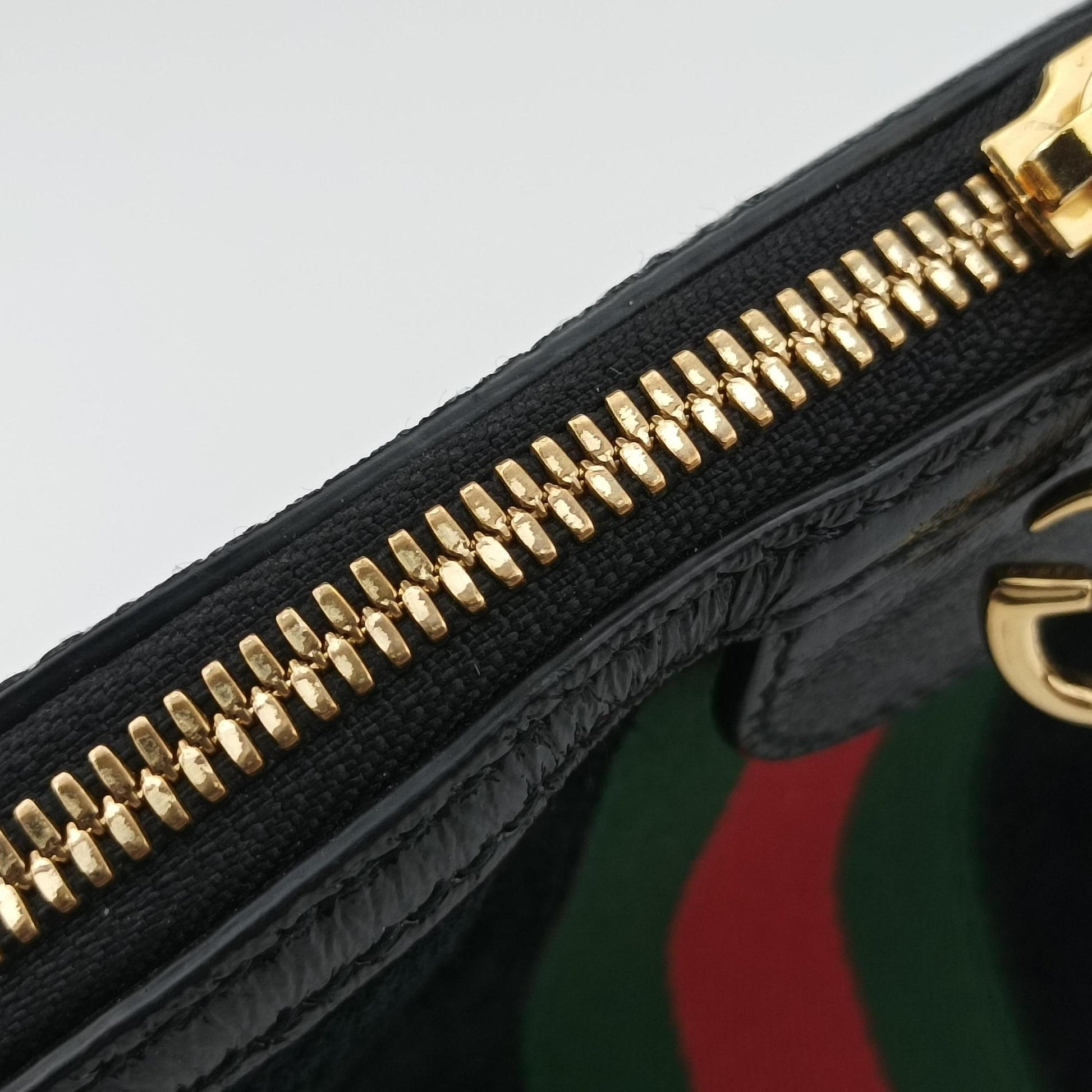 Ophidia Black Suede×leather 499621 E026472673オフィディア ブラック スエード×レザー 499621 E026472673