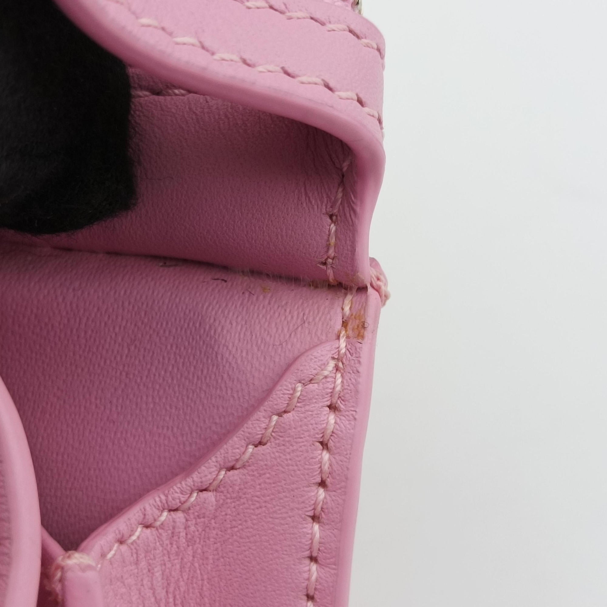 Neo Cagole XS Pink lambskin 669537.5906.S.535269ネオ カゴール XS ピンク ラムスキン 669537.5906.S.535269