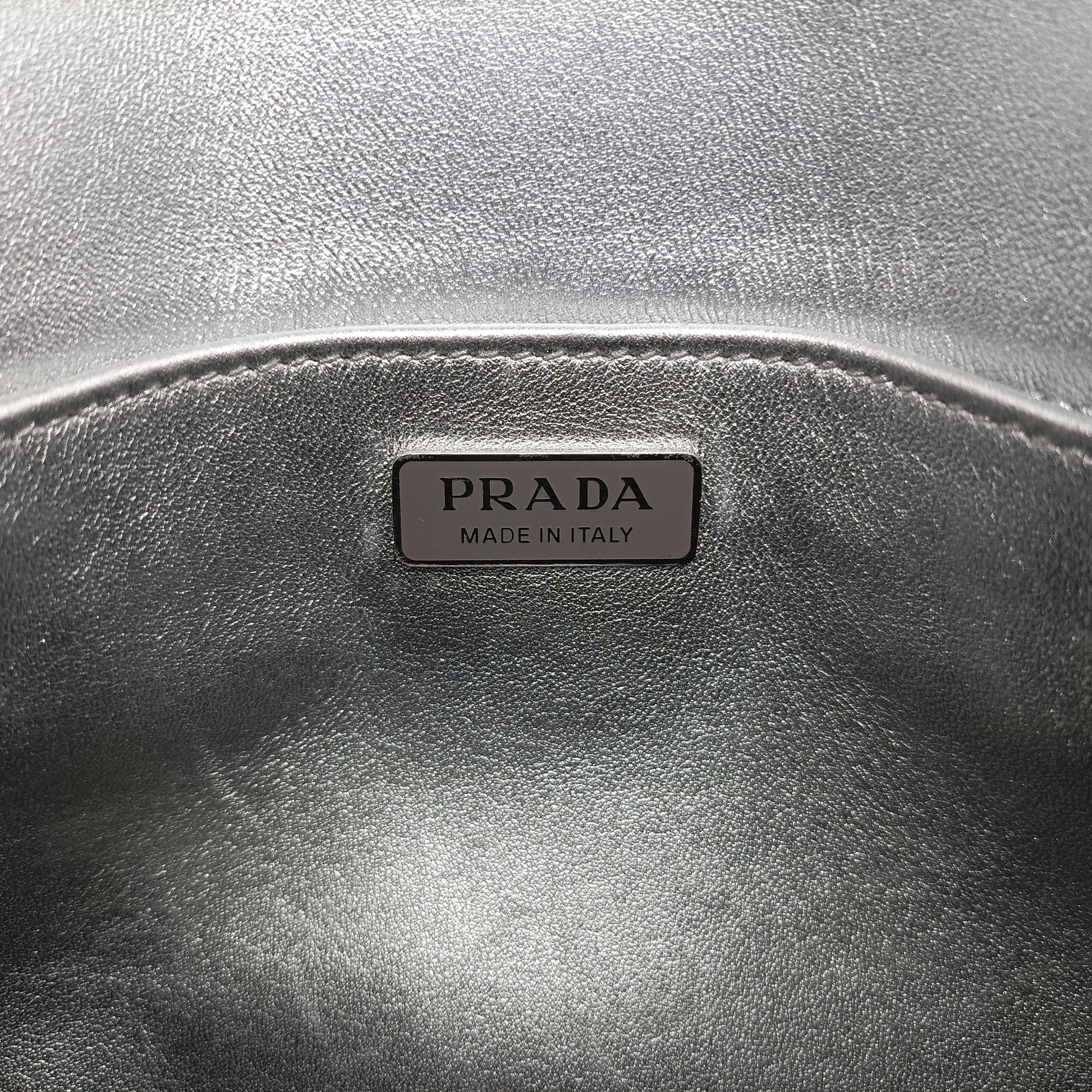 Cleo Flap Silver Leather 7/Dクレオフラップ シルバー レザー 7/D