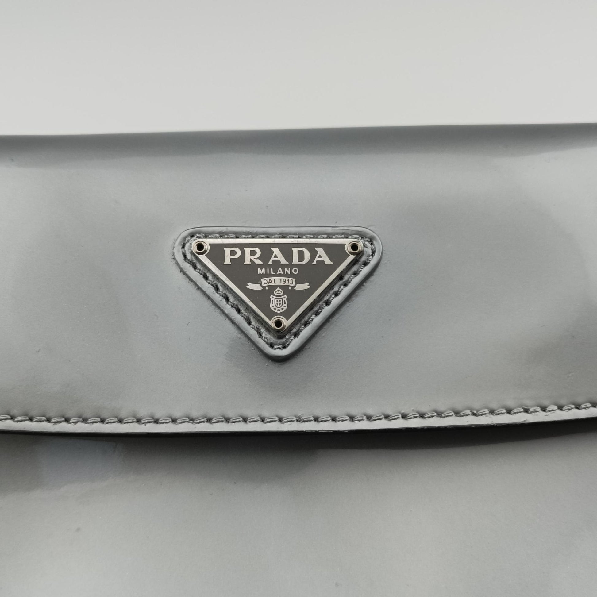 Cleo Flap Silver Leather 7/Dクレオフラップ シルバー レザー 7/D