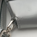 Cleo Flap Silver Leather 7/Dクレオフラップ シルバー レザー 7/D