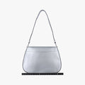 Cleo Flap Silver Leather 7/Dクレオフラップ シルバー レザー 7/D