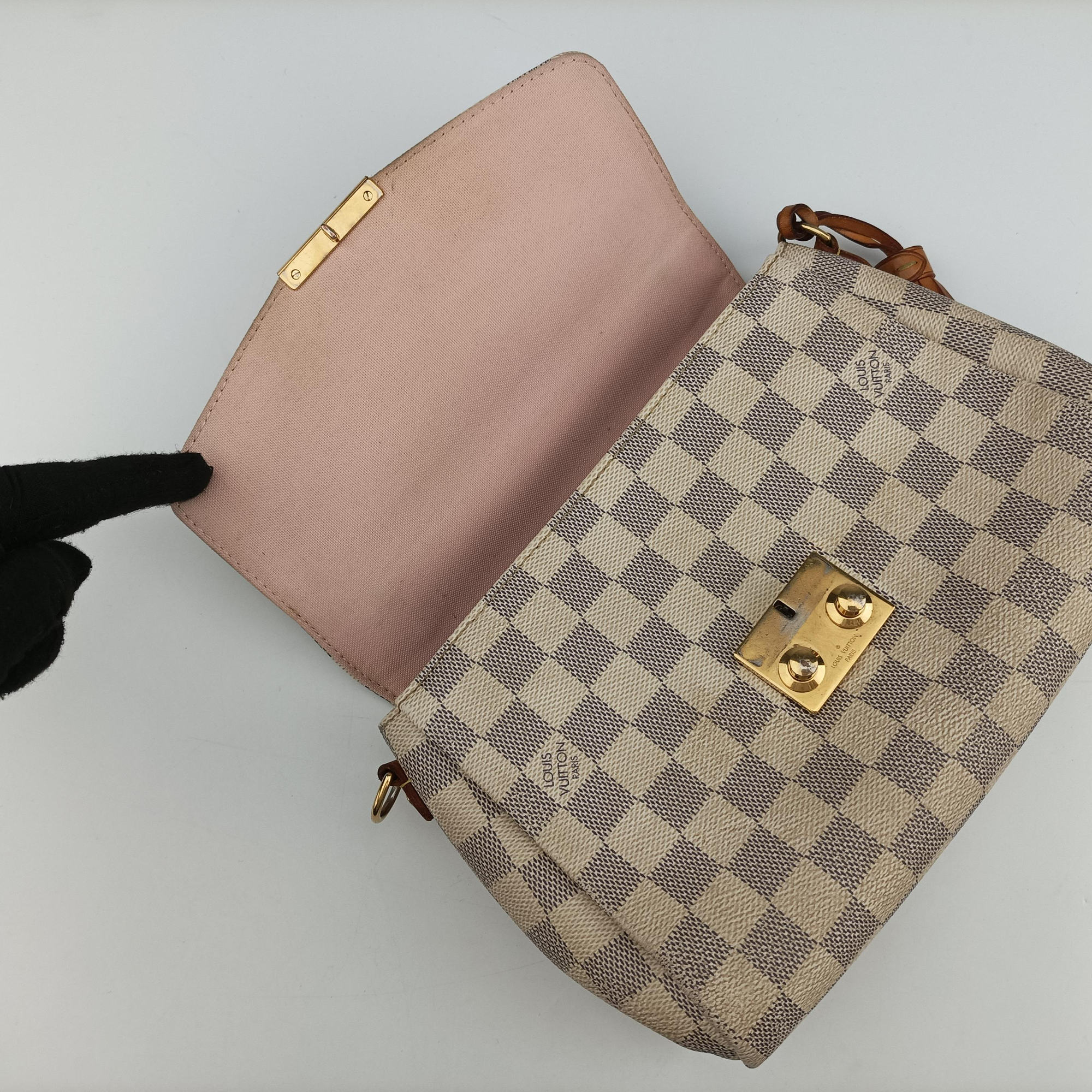 CROISETTE Azur Damier Canvas N41581 FL4126クロワゼット アズール ダミエキャンバス N41581 FL4126