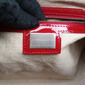 Toile de Cuir Red Leather × Patent 8BR579 2527-8BR579-AHB-098トワル・ド・キュイール レッド レザー × エナメル 8BR579 2527-8BR579-AHB-098