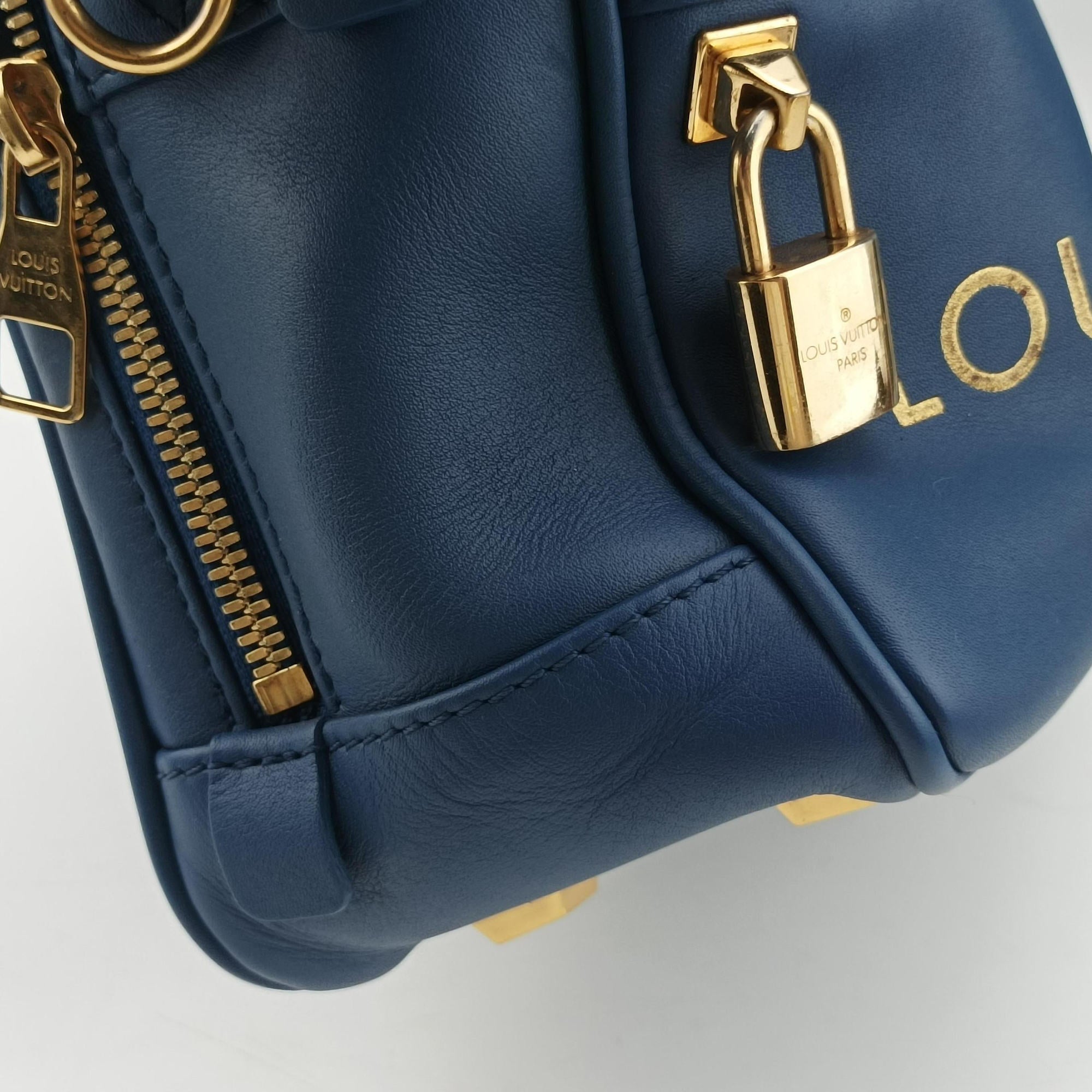 Flight Paname Paname Line Blue Supple Calfskin Leather M45509 SP0039フライト パナーム パナームライン ブルー スムースレザー M45509 SP0039